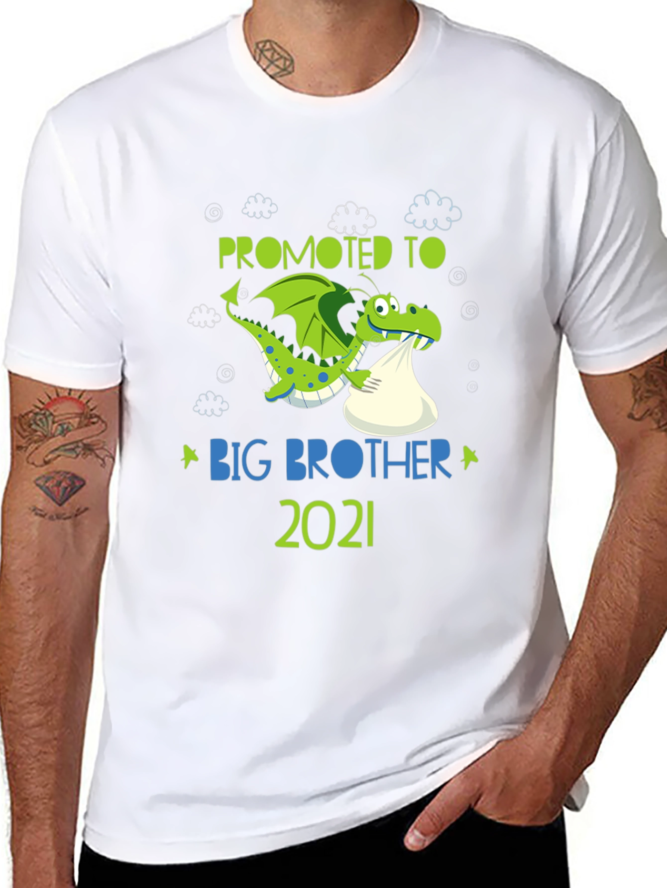 Black Promoted to Big Brother 2021 T-Shirt view 8