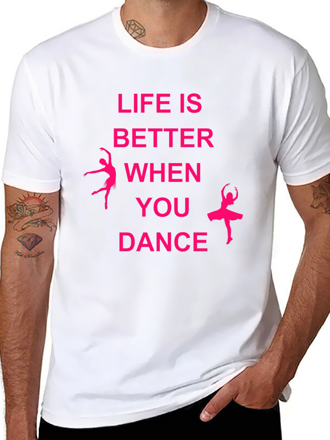 Black Life is Better When You Dance Graphic Tee view 8