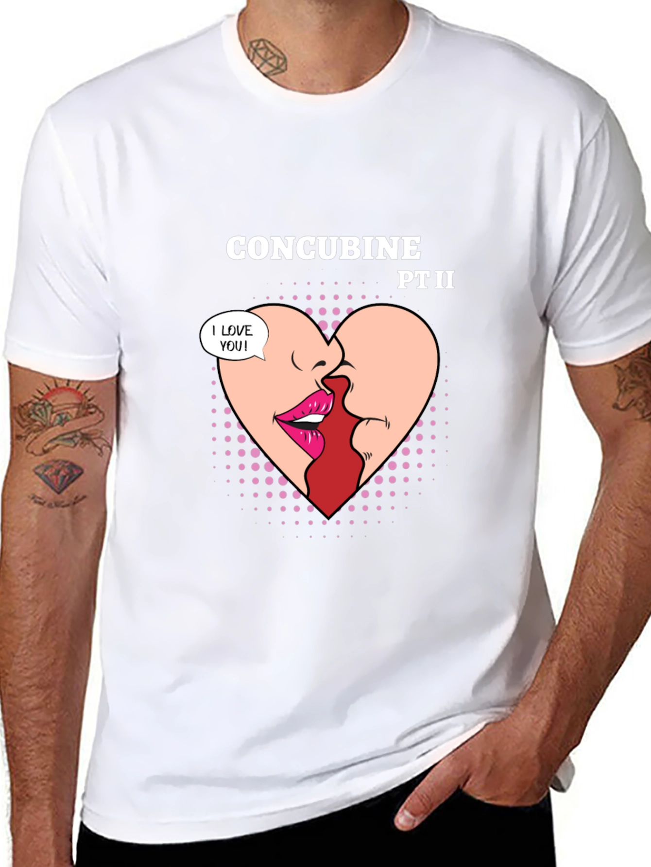 Black Concubine Part II Graphic T-Shirt - Black view 8