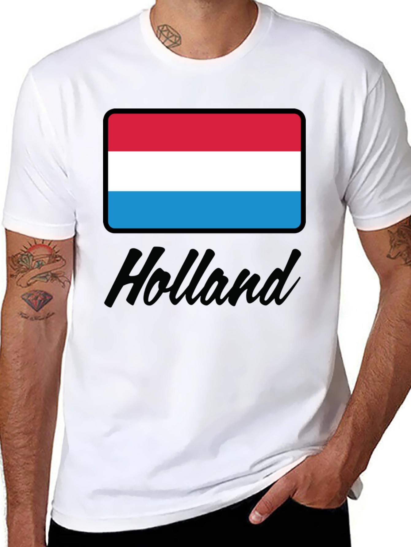 Luxembourg Flag T-Shirt - 8