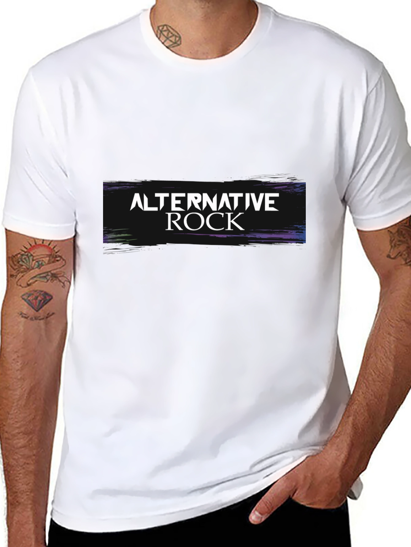 Alternative Rock Graphic T-Shirt - Casual Style - 8