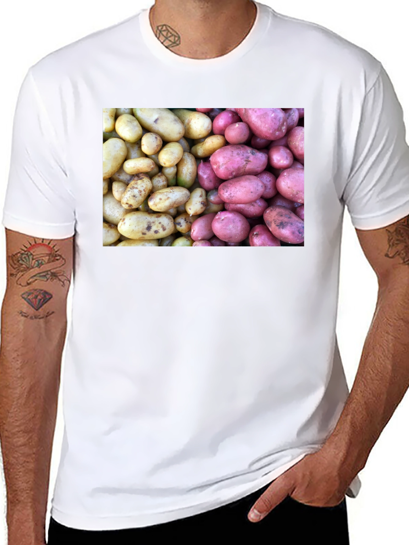 Black Potato T-Shirt - Two Varieties view 8