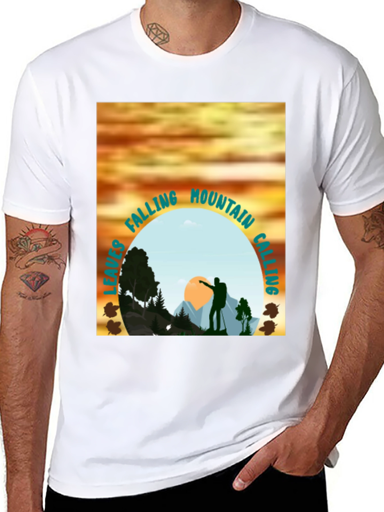Black Mountain Calling Graphic Tee - Adventure Shirt view 8