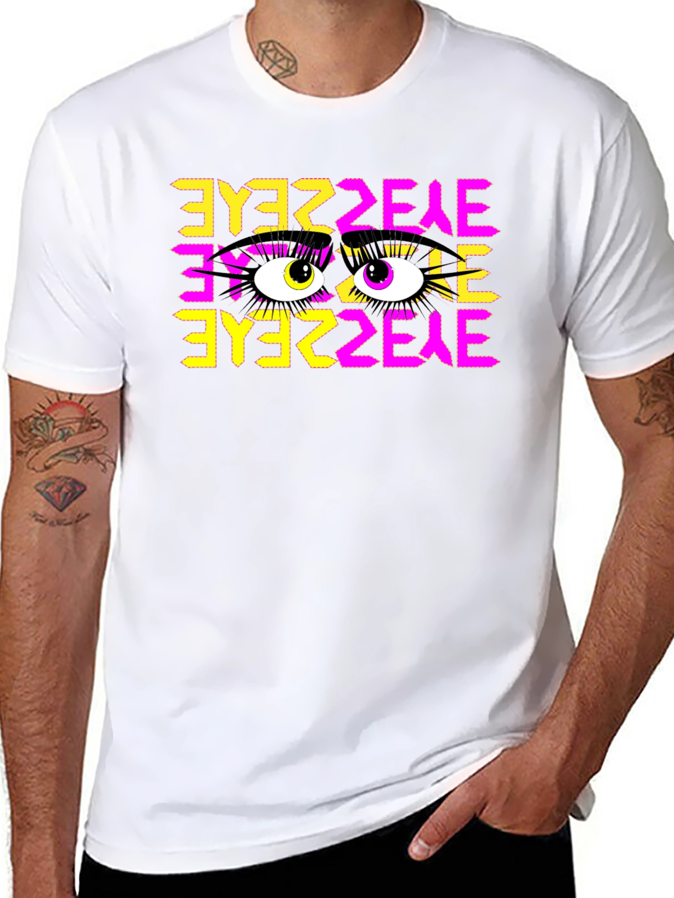 Black Eye See Eye Graphic Tee view 8