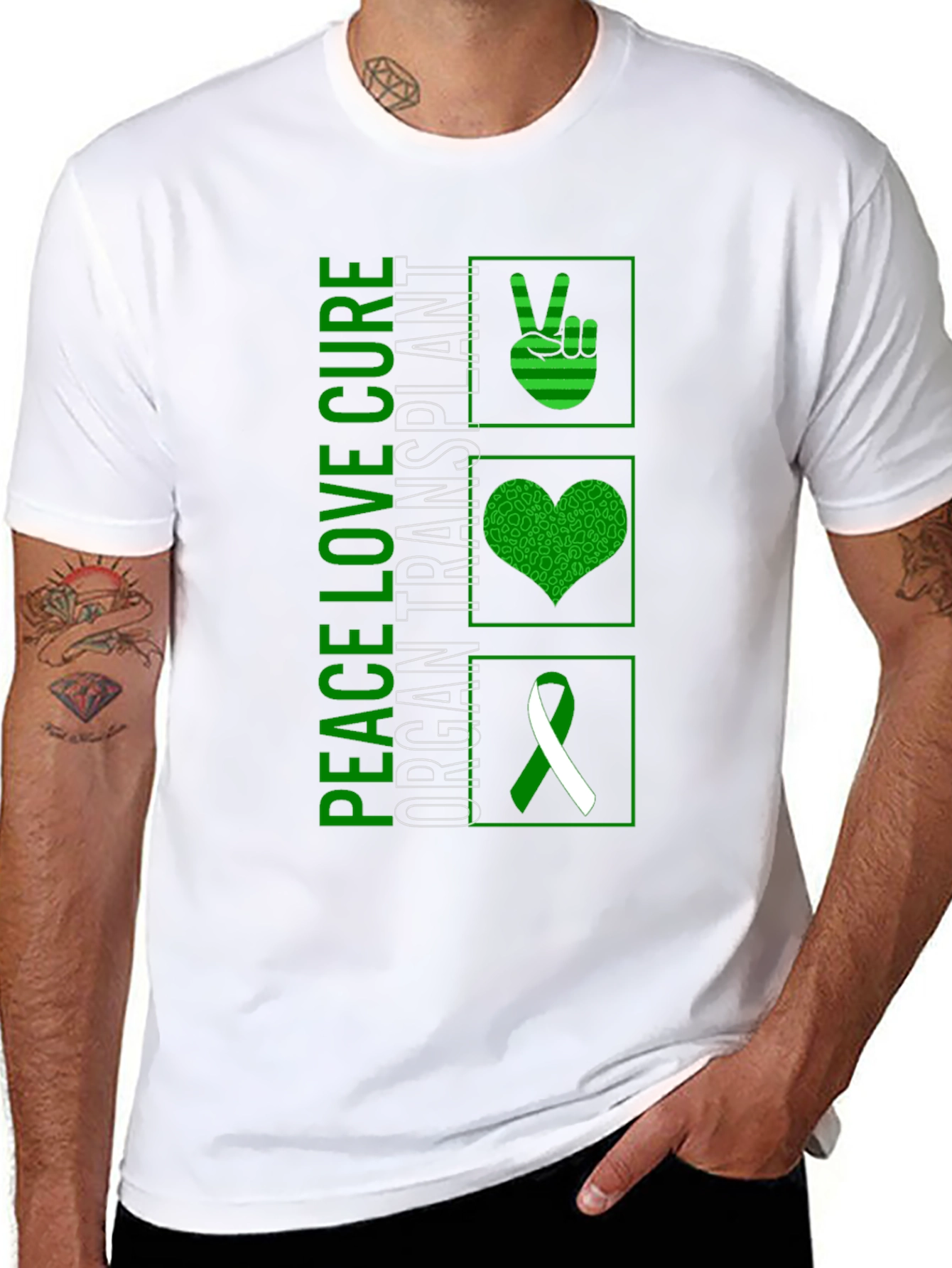Organ Transplant Awareness Graphic Tee - 8