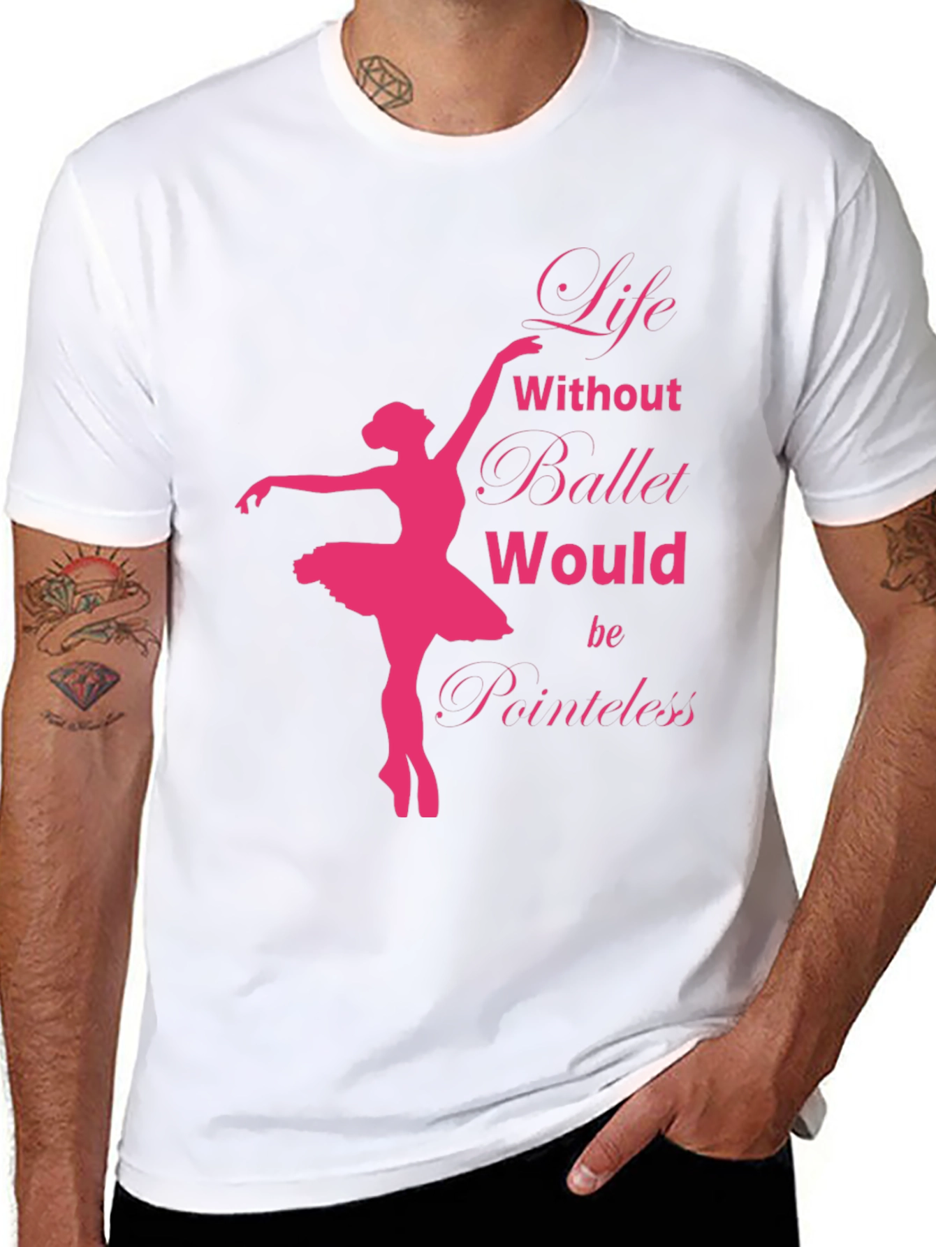 Black Life Without Ballet T-Shirt view 8
