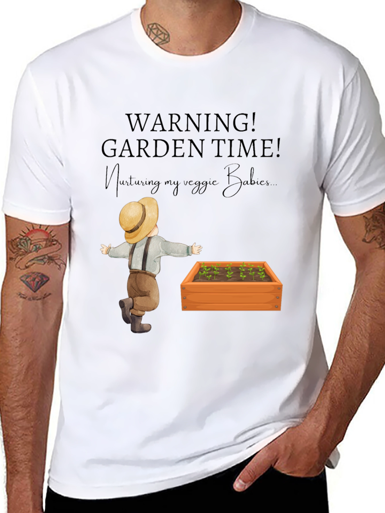 Gardening Time Graphic Tee - 8