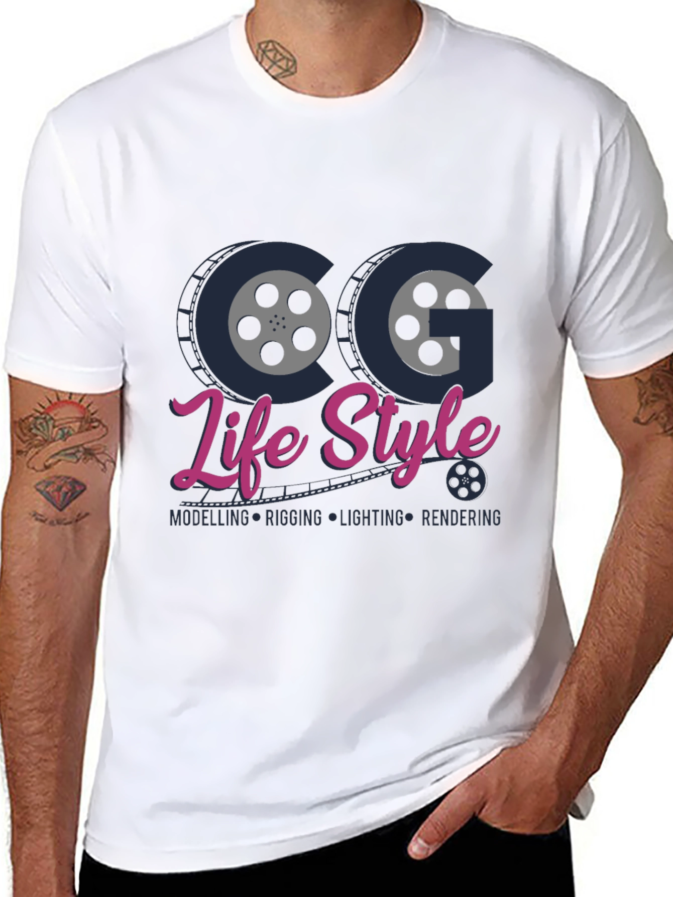 Black OG Lifestyle Graphic T-Shirt view 8