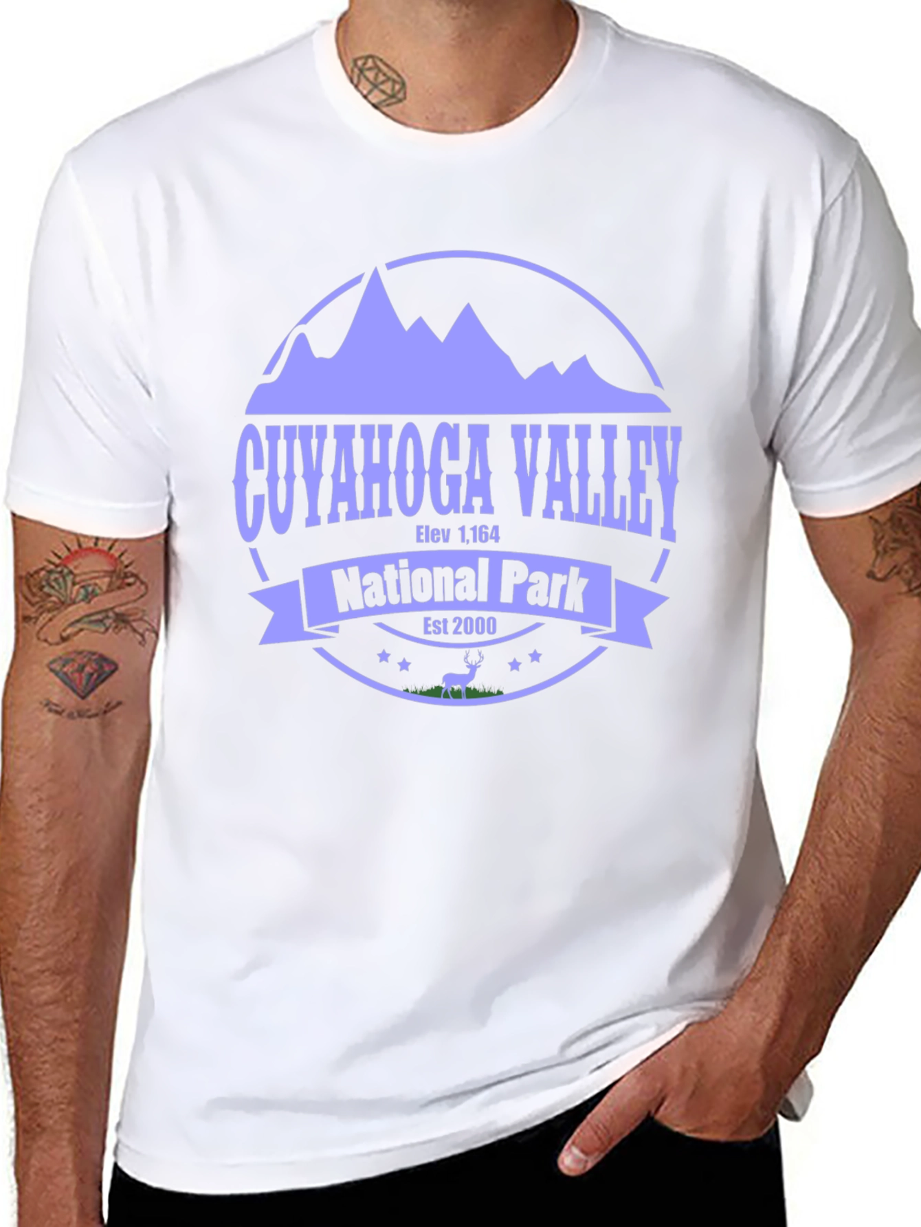 Black Cuyahoga Valley National Park T-Shirt view 8