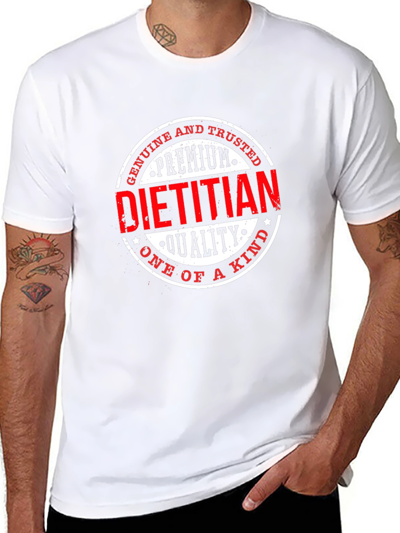 Premium Dietitian T-Shirt - Genuine and Trusted Quality - 8