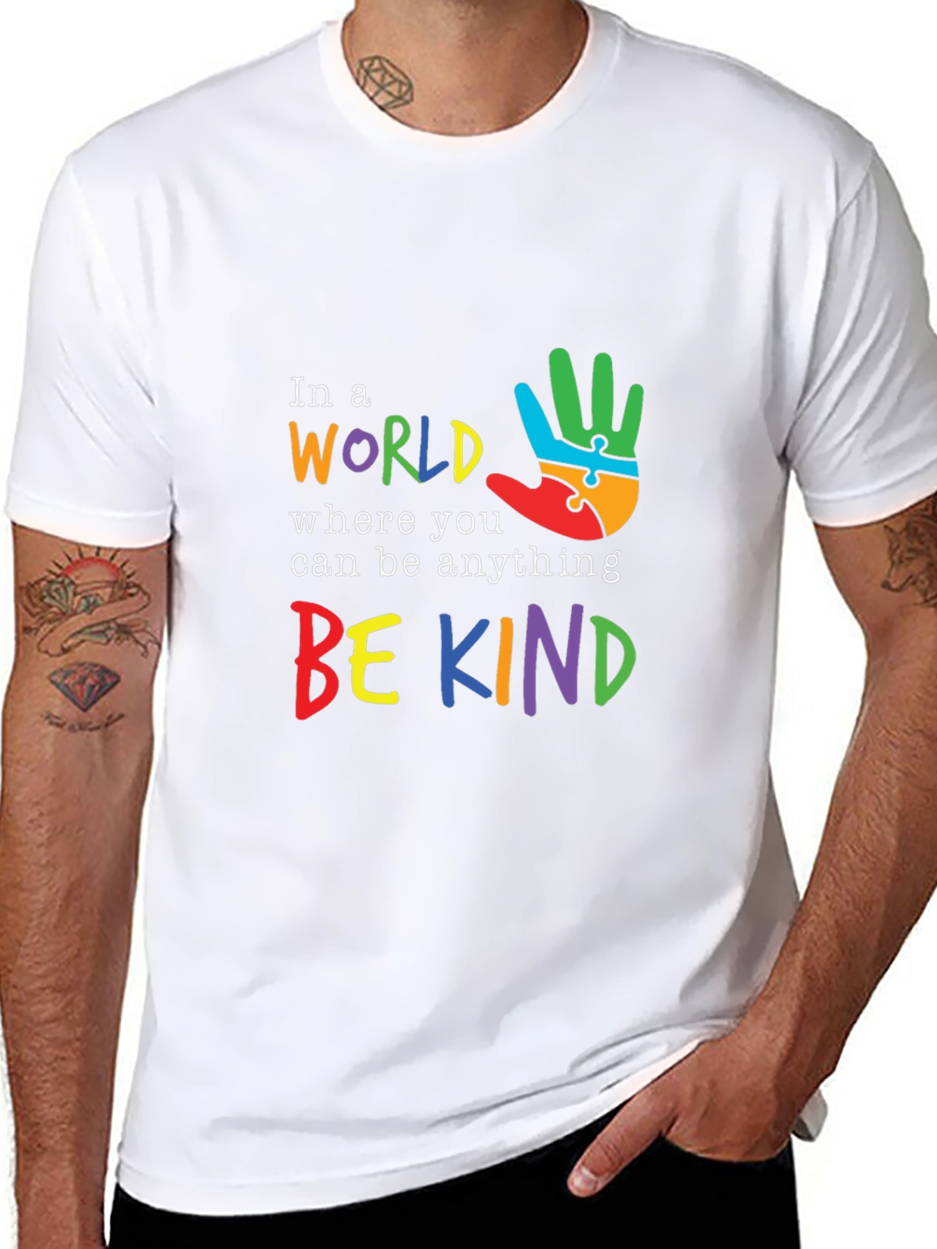 Be Kind Autism Awareness T-Shirt - 8
