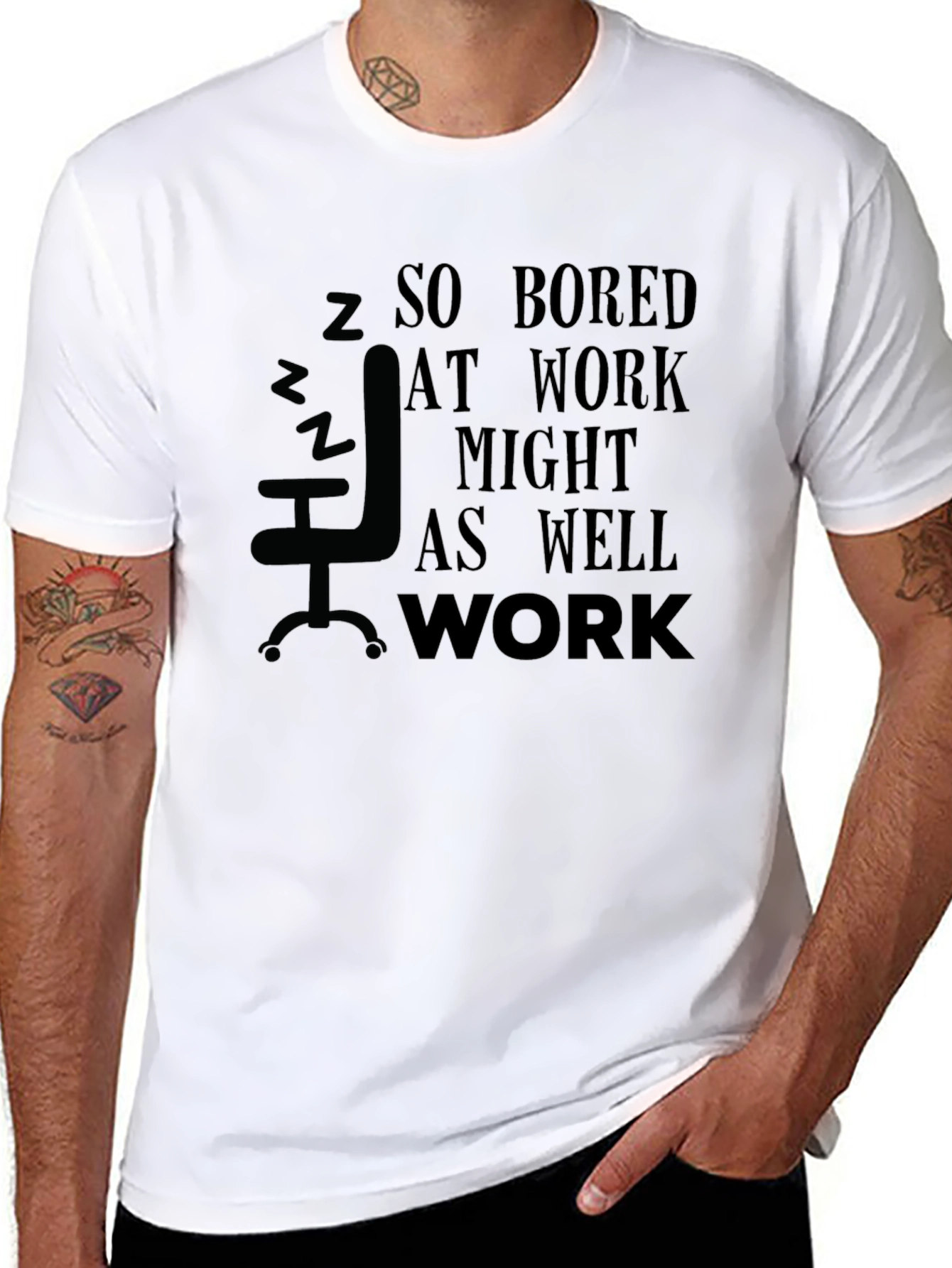 So Bored At Work T-Shirt - 8