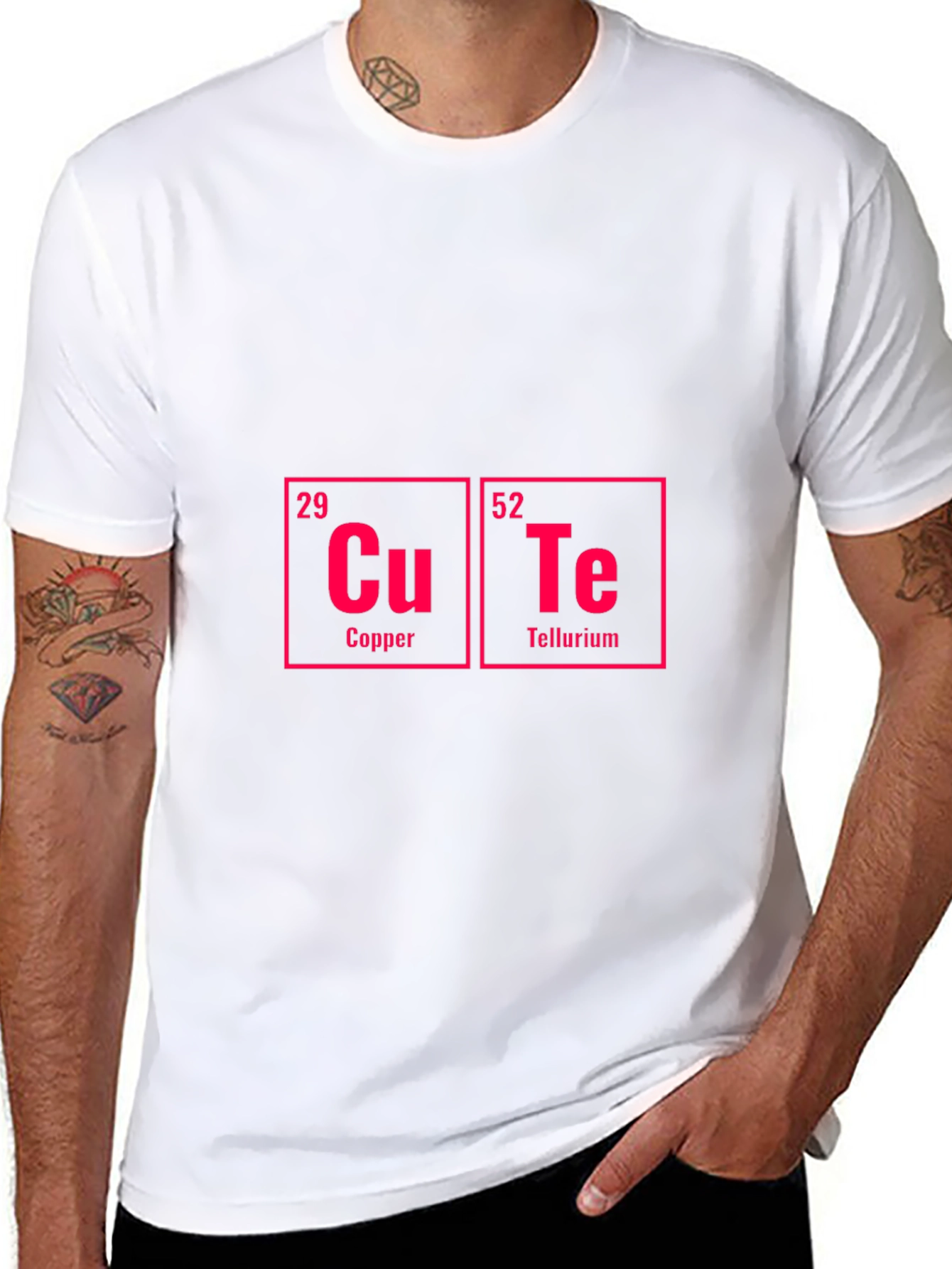 CuTe Chemistry Pun T-Shirt - 8