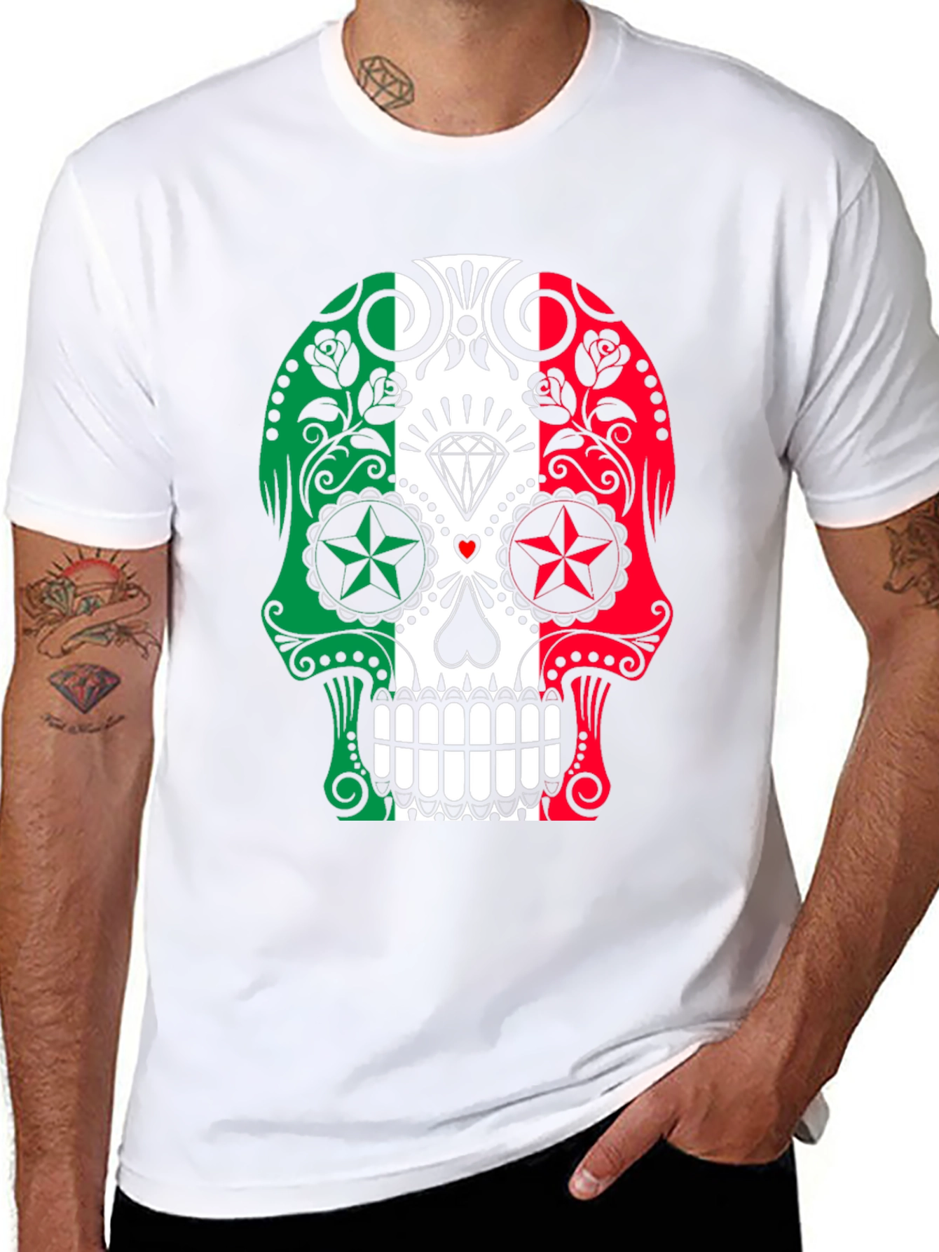 Mexican Sugar Skull T-Shirt - 8