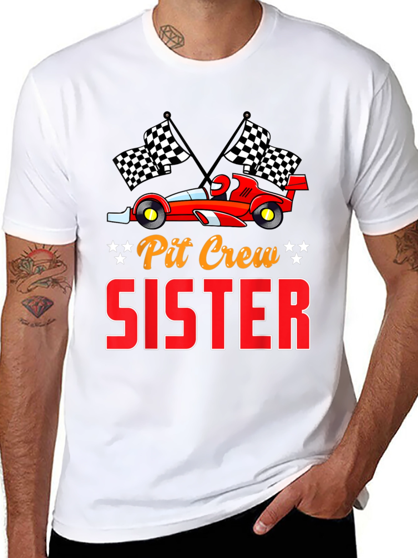 Pit Crew Sister Racing T-Shirt - 8