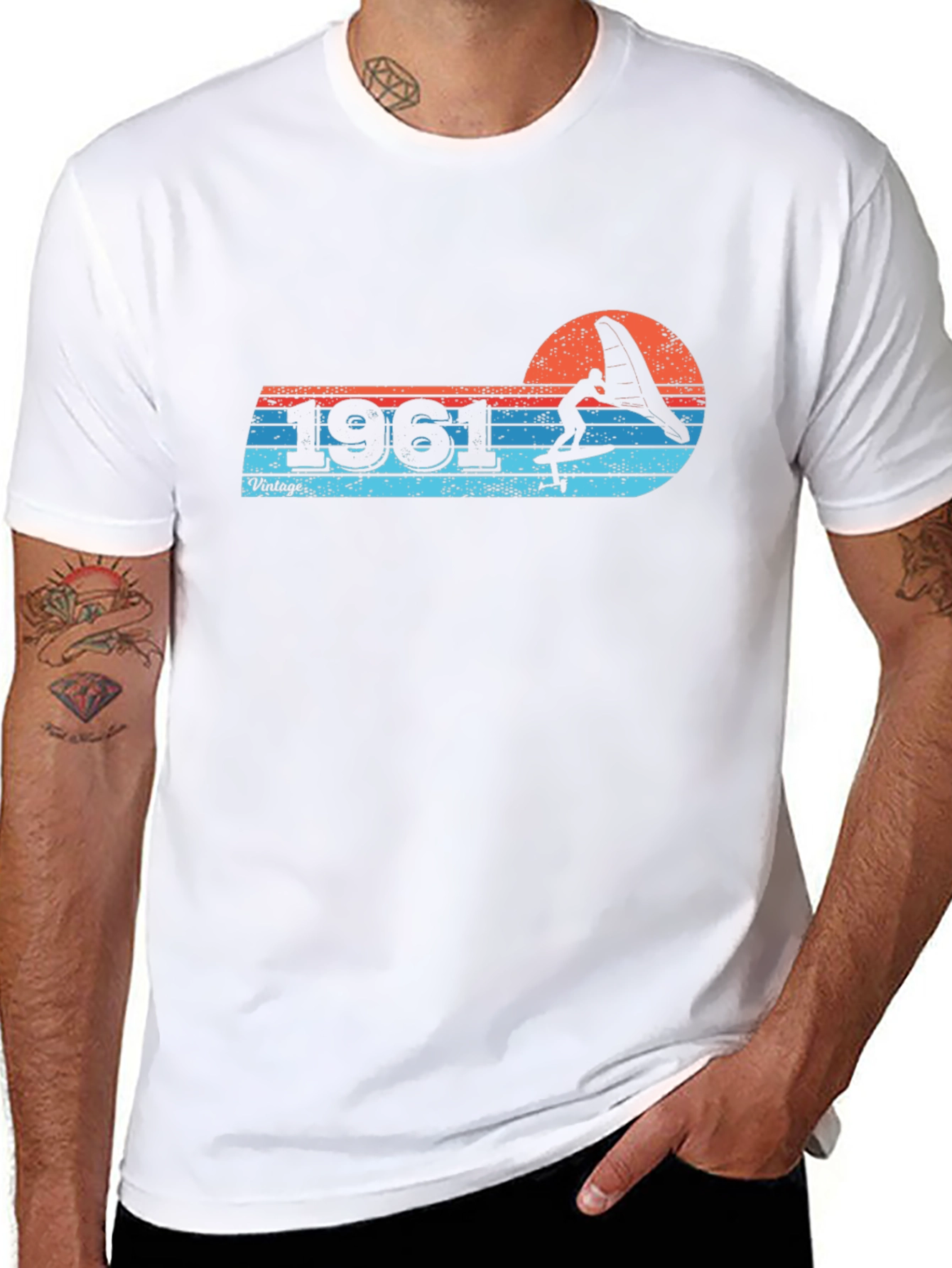 Vintage 1961 Surfing T-Shirt - 8