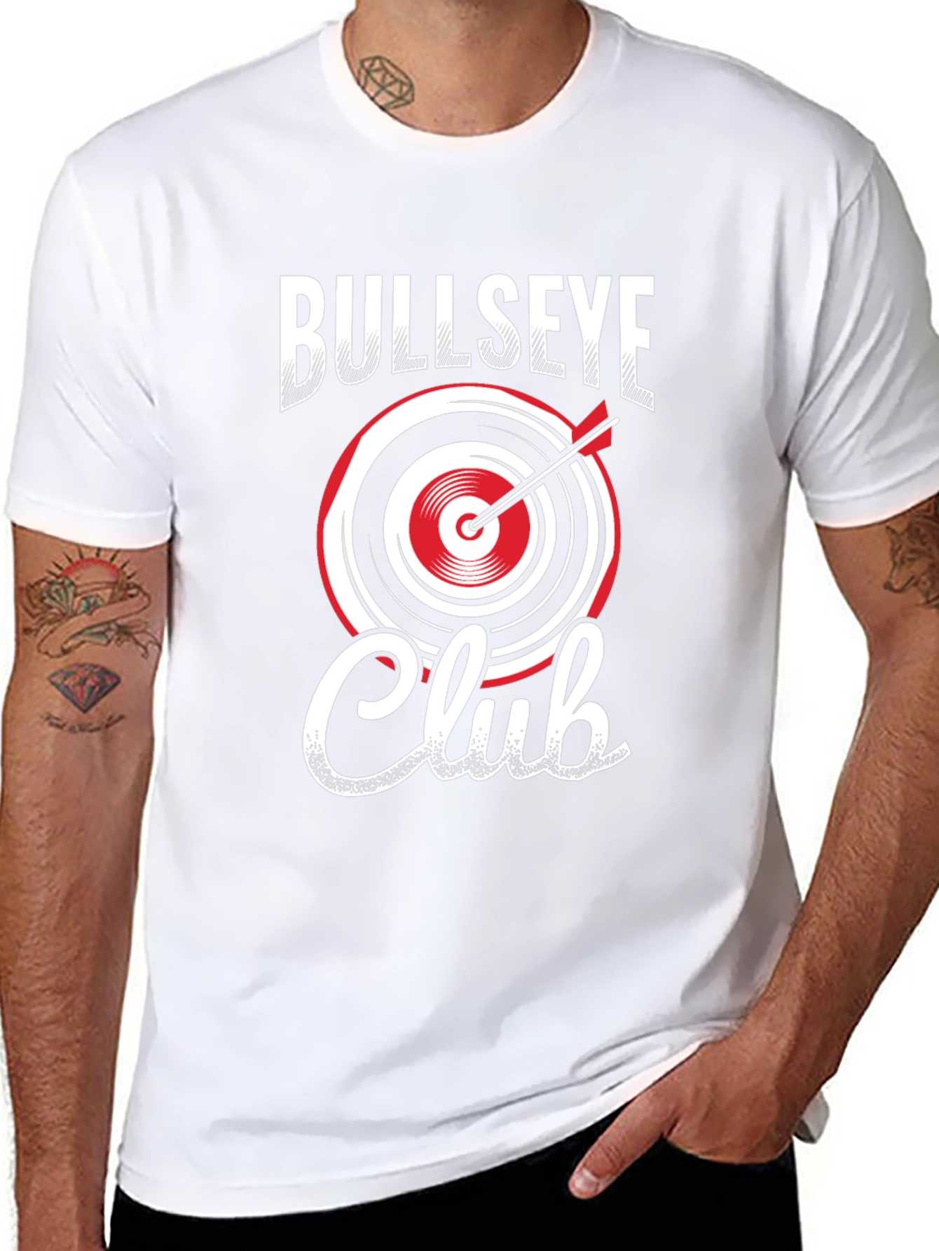 Bullseye Club Graphic T-Shirt - Archery Tee - 8