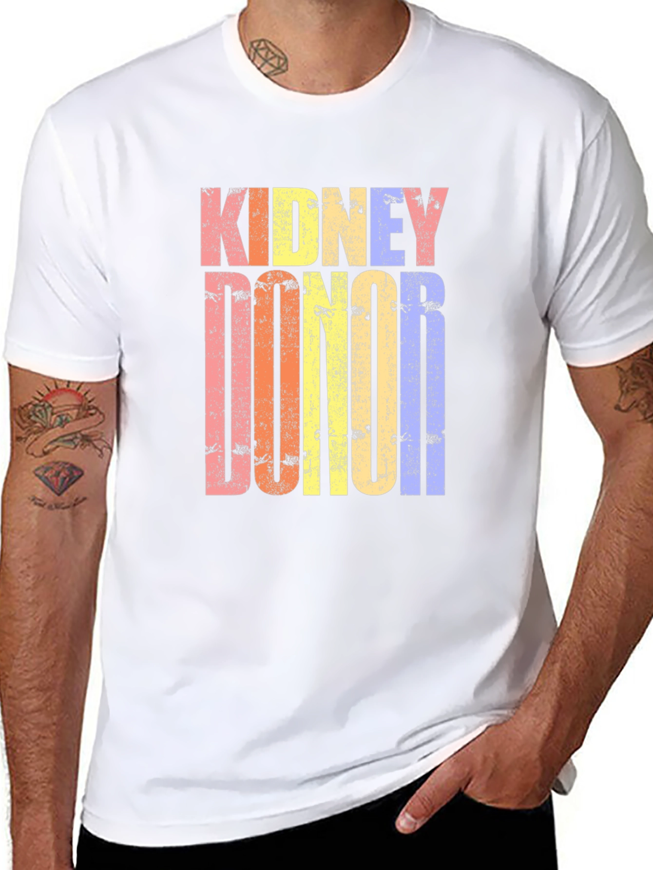 Kidney Donor T-Shirt - Graphic Print - 8