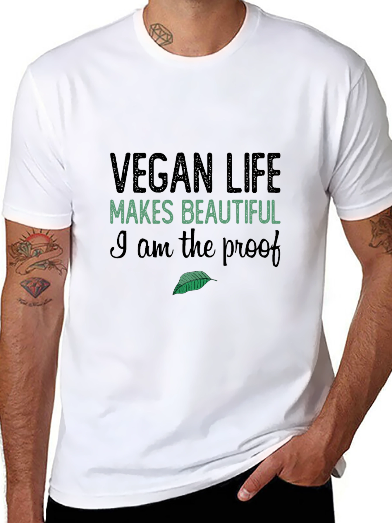 Vegan Life T-Shirt: Makes Beautiful - 8