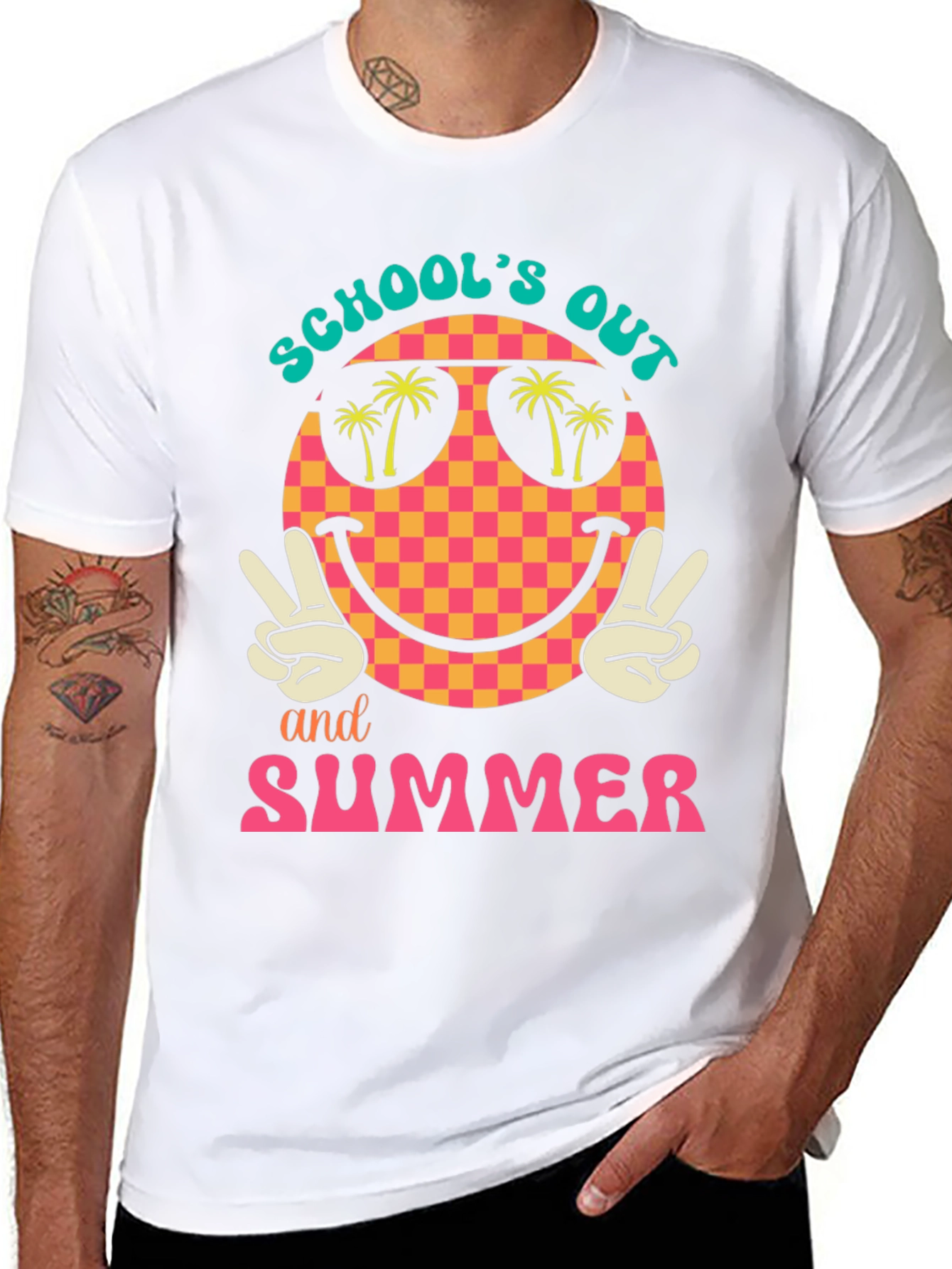 Black School's Out Summer T-Shirt view 8