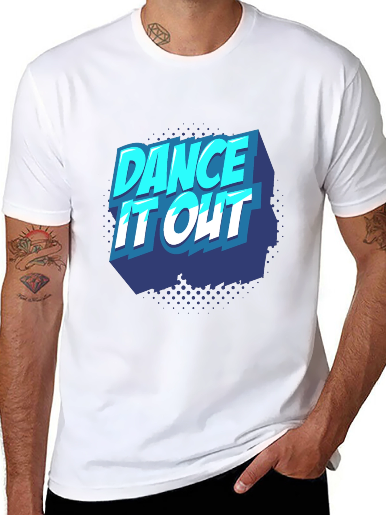 Black Dance It Out Black T-Shirt view 8