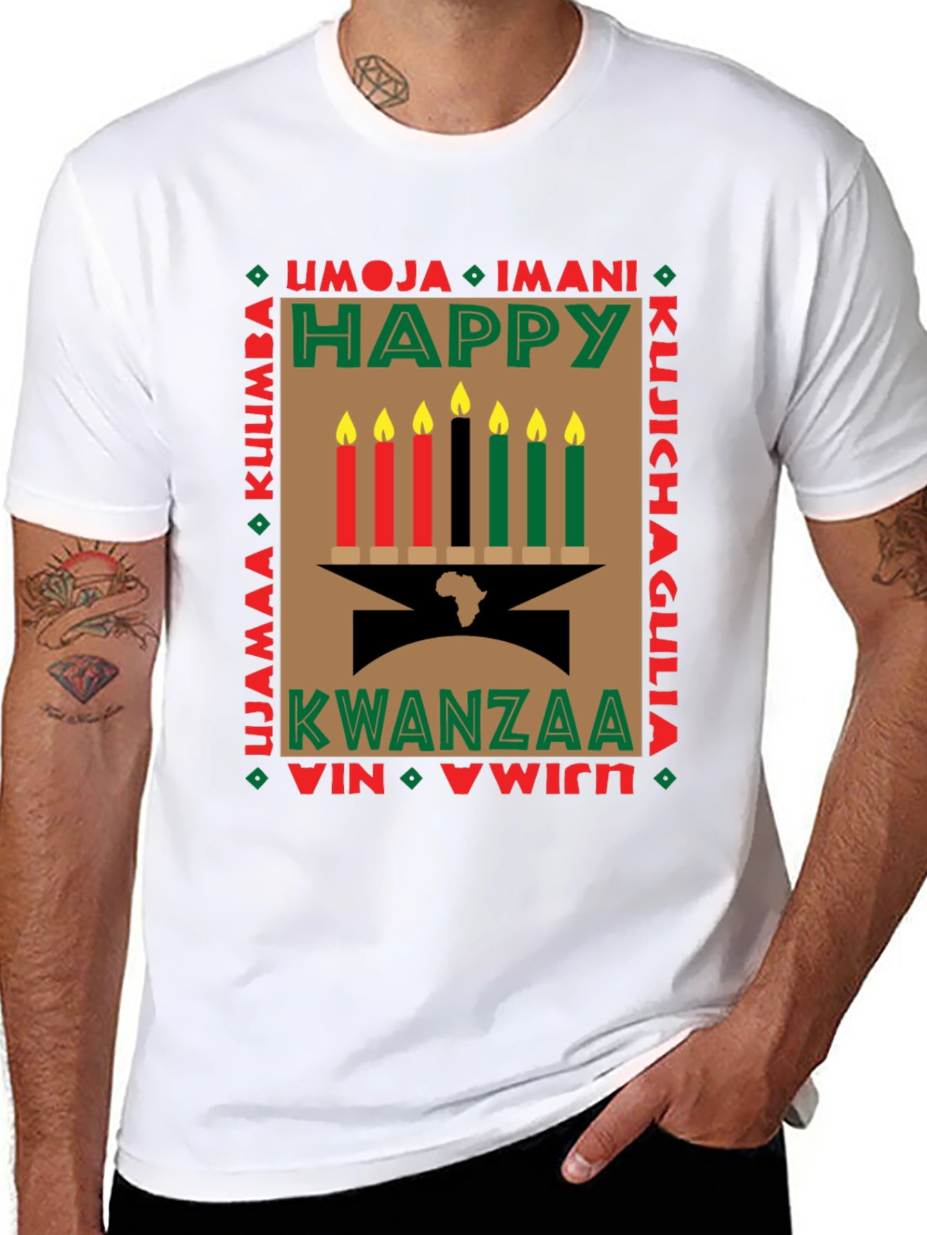 Happy Kwanzaa T-Shirt - 8