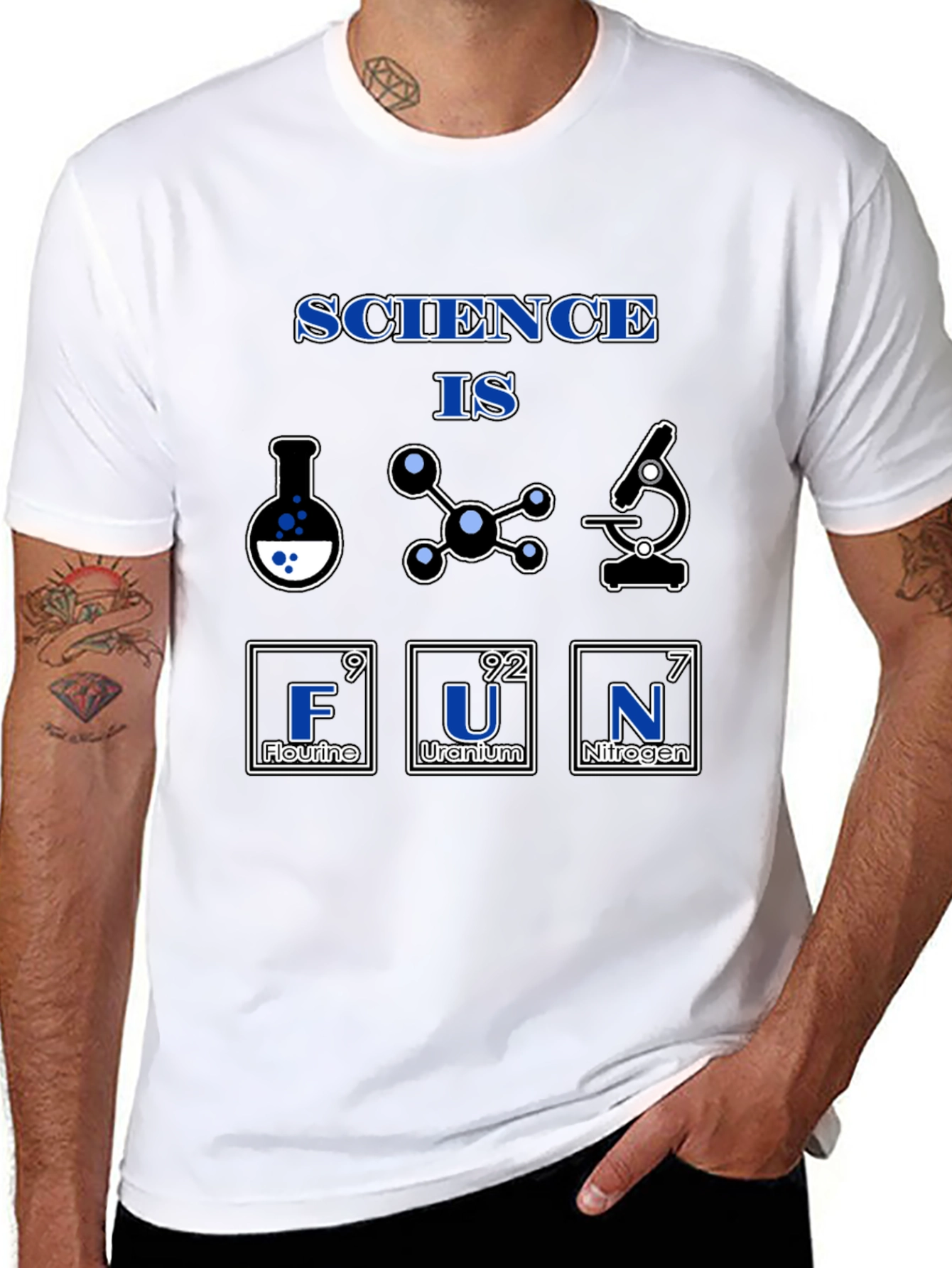 Black Science is Fun T-Shirt view 8