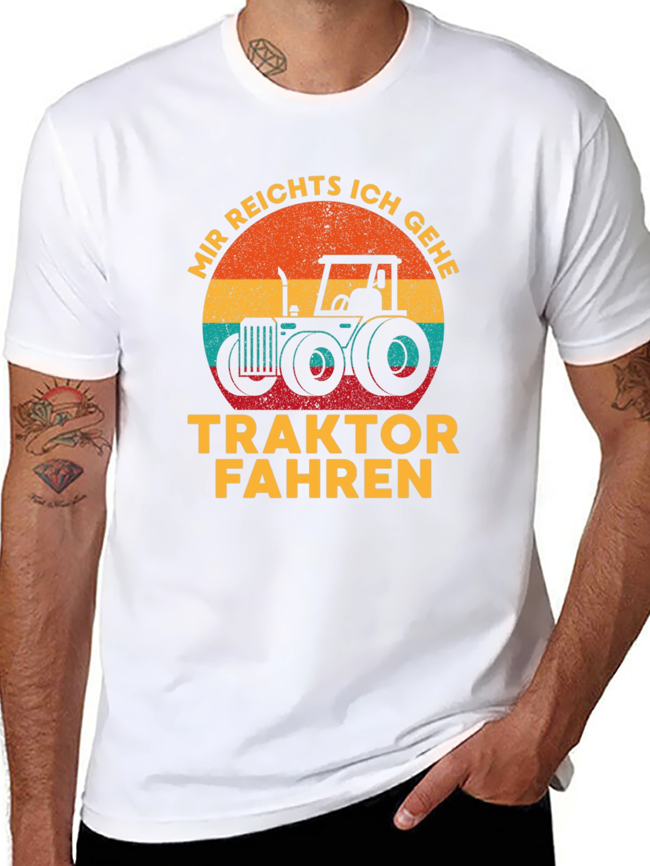 Mir Reichts Ich Gehe Traktor Fahren T-Shirt - 8
