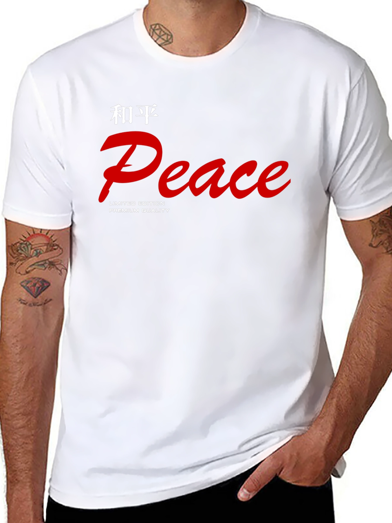 Peace Graphic T-Shirt - Limited Edition Premium Quality - 8