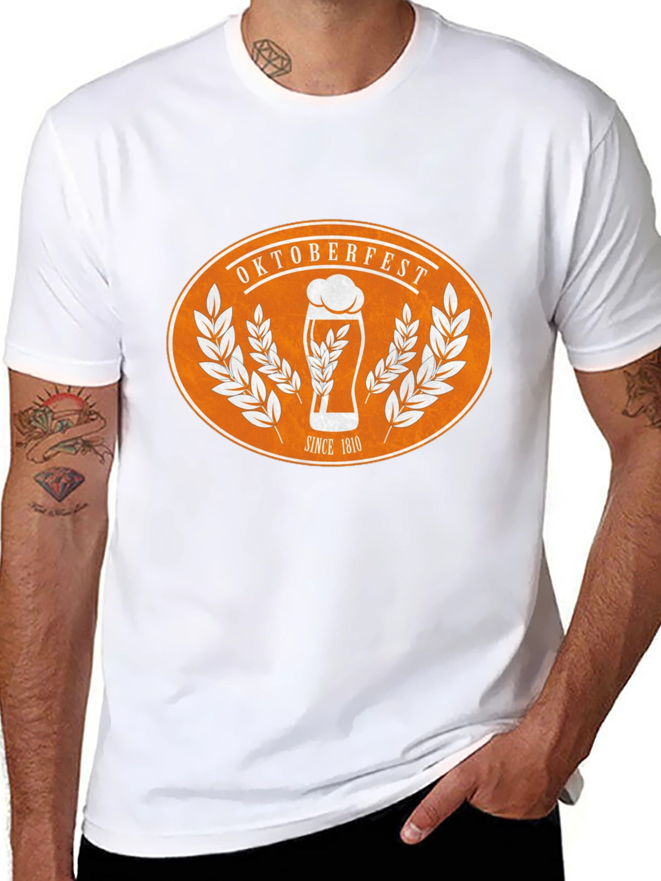 Black Oktoberfest Beer T-Shirt view 8