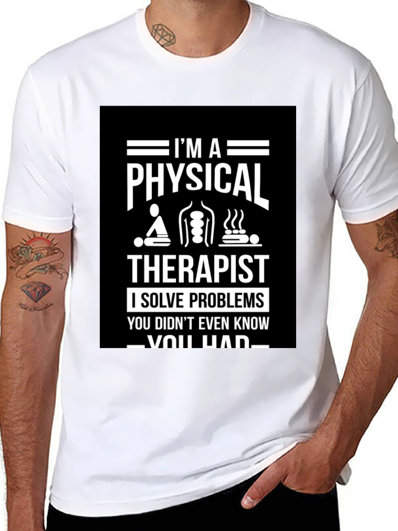Physical Therapist Novelty Graphic Tee - 8