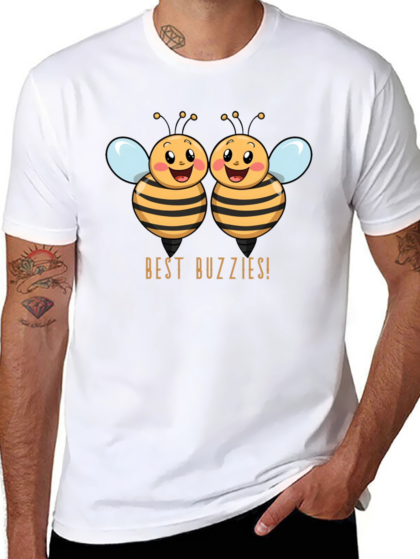 Black Best Buzzies T-Shirt view 8