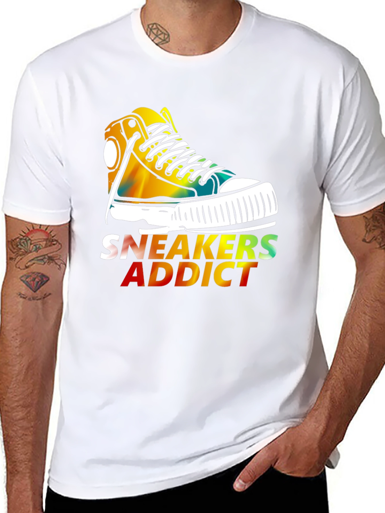 Sneakers Addict Graphic T-Shirt - Casual Wear - 8