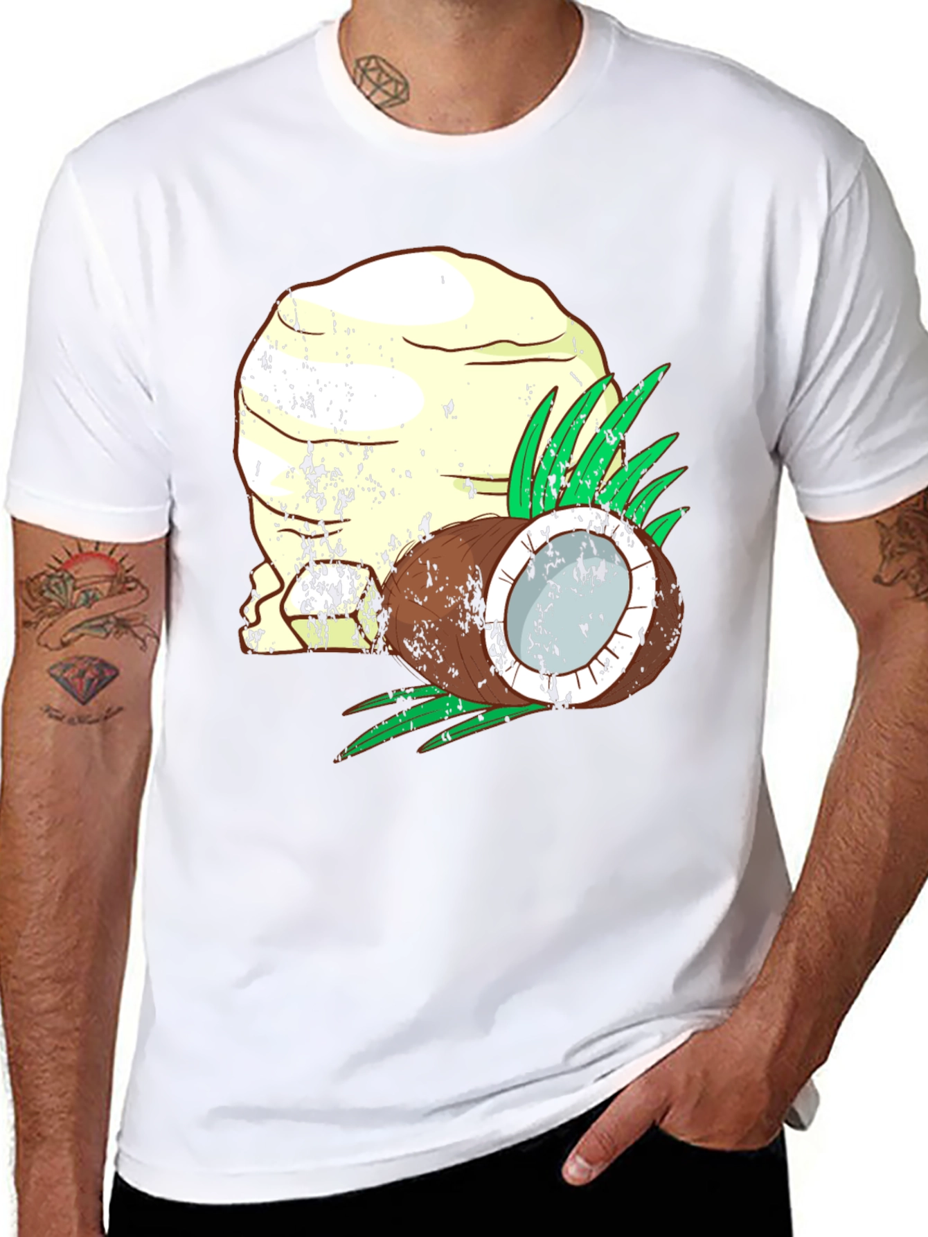 Black Coconut Ice Cream T-Shirt view 8