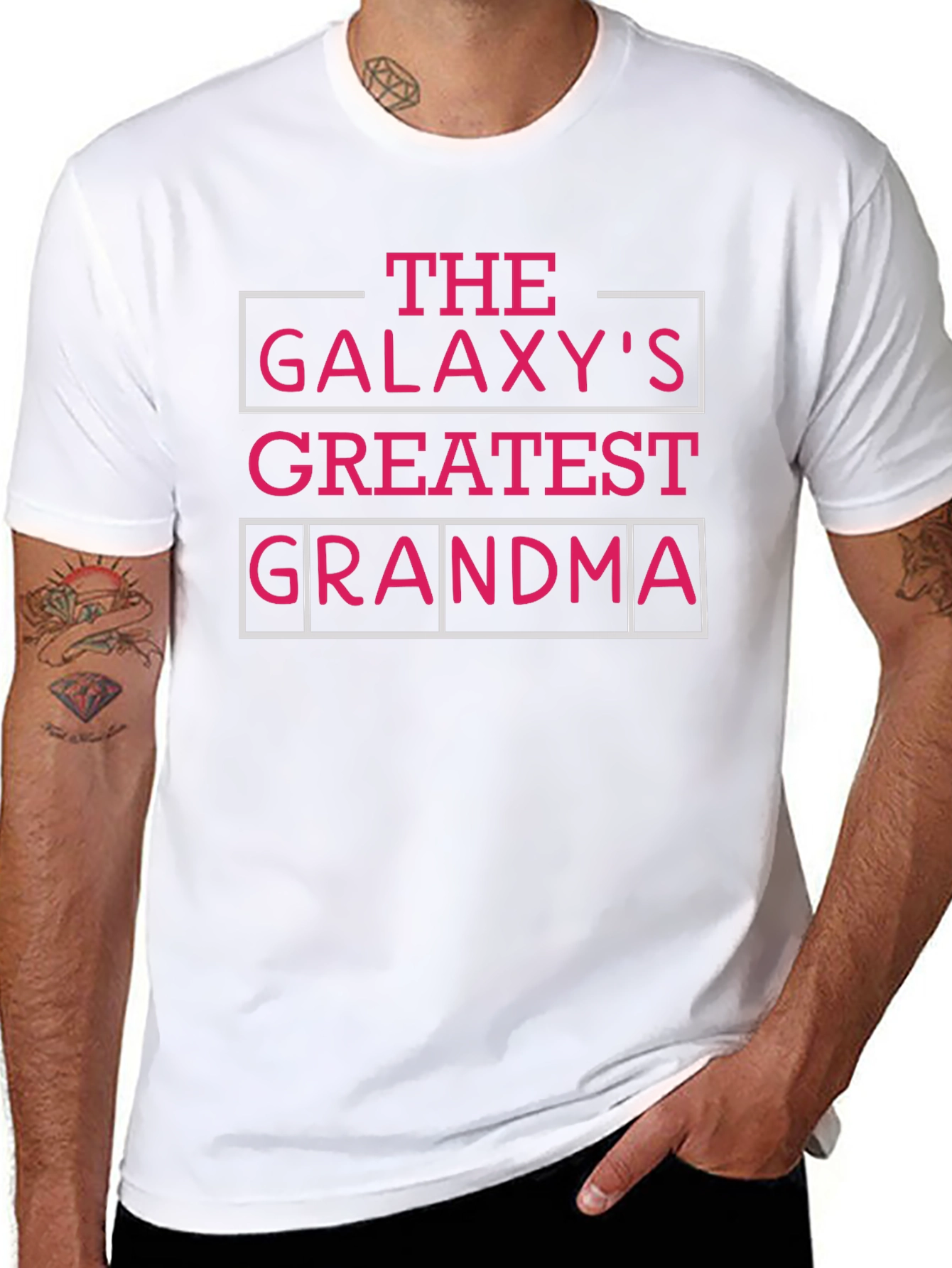 Black Galaxy's Greatest Grandma T-Shirt view 8