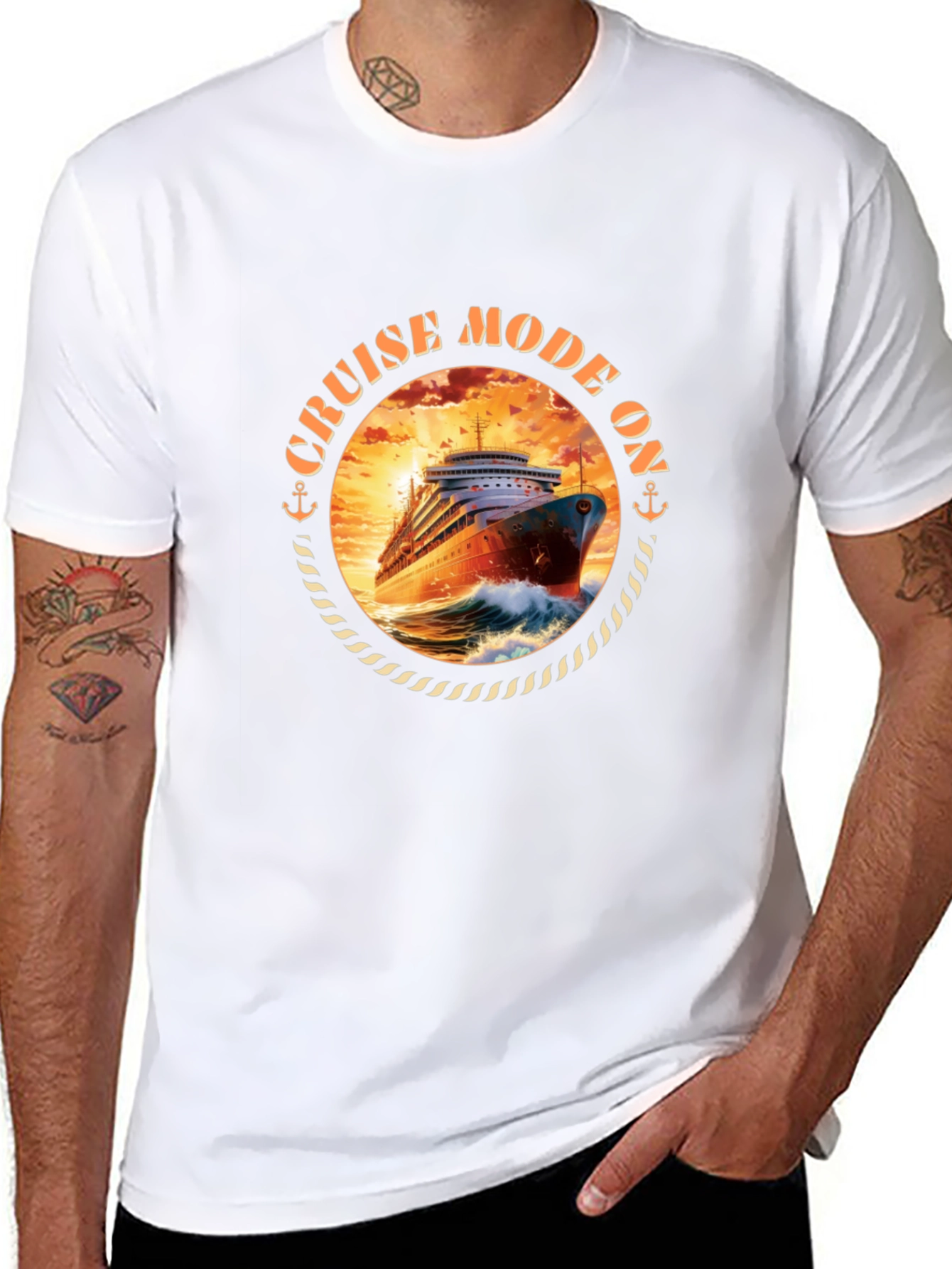 Cruise Mode On T-Shirt - 8