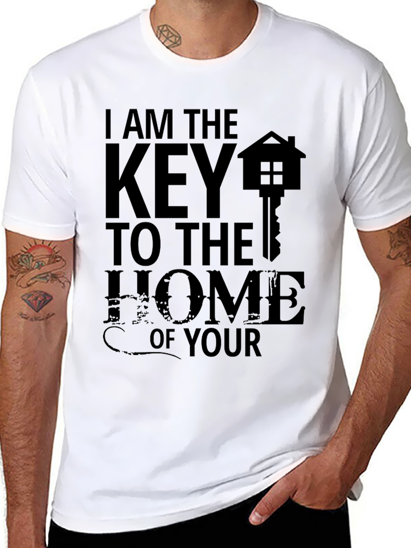 Realtor T-Shirt - I Am The Key To The Home - 8