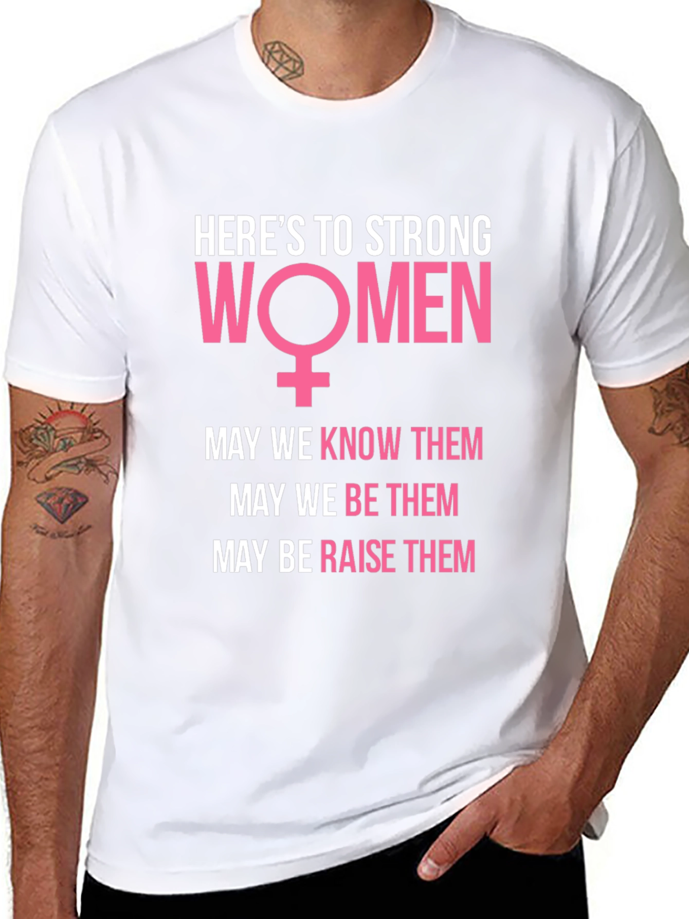 Black Strong Women Graphic T-Shirt - Empowering Feminism Tee view 8