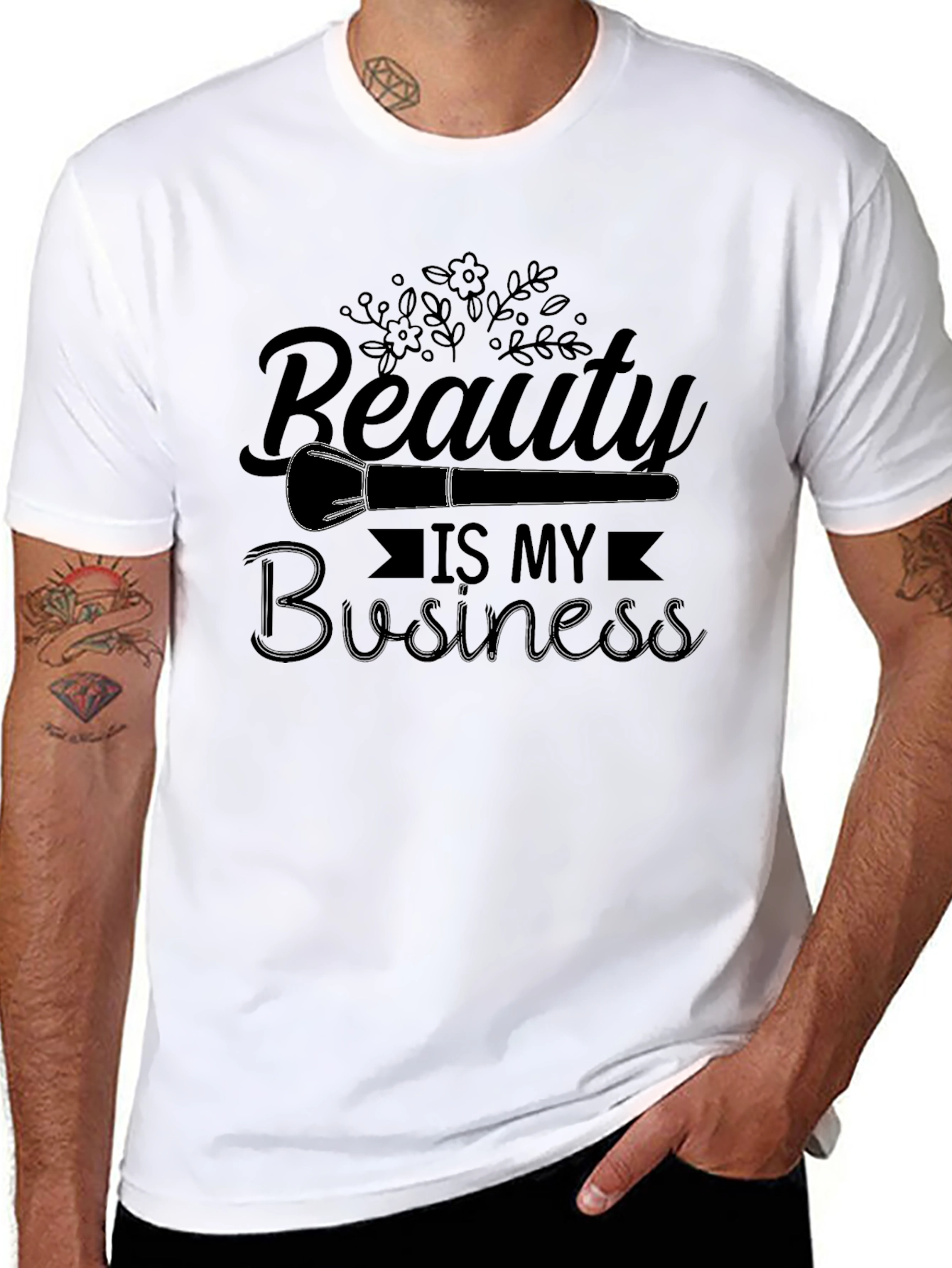 Black Beauty is My Business Graphic Tee view 8