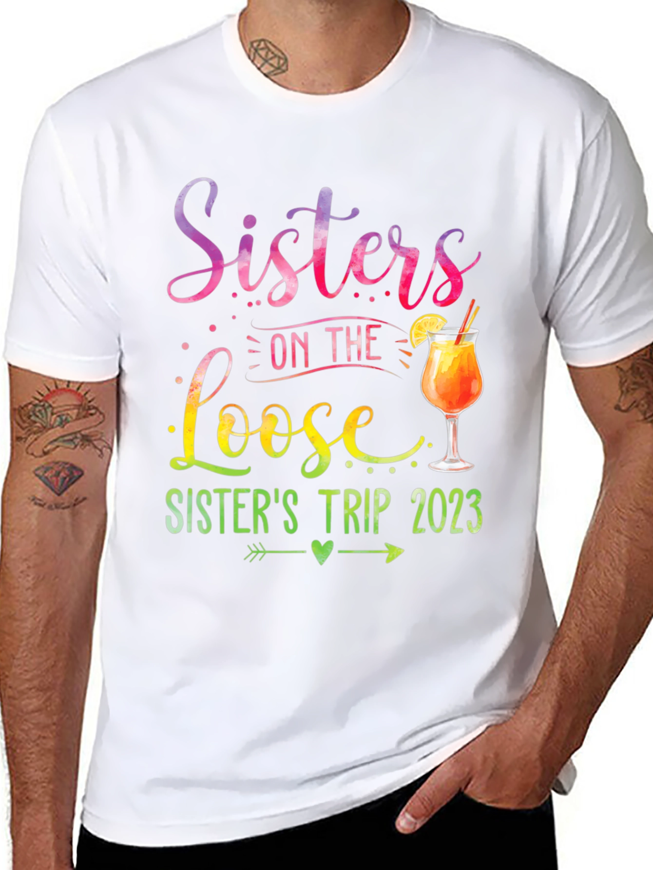 Sisters on The Loose 2023 Trip T-Shirt - 8