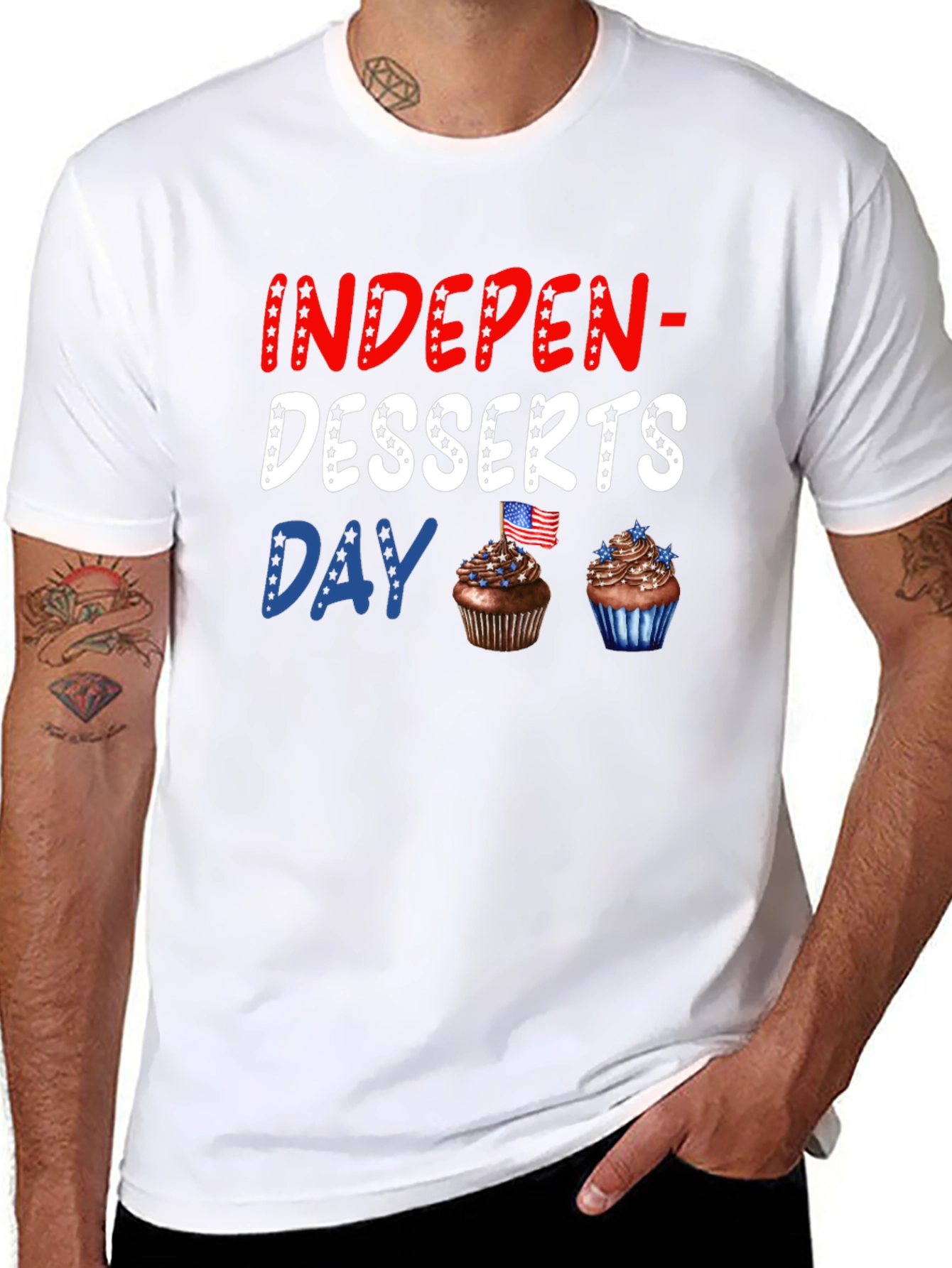 Indepen-Desserts Day T-Shirt - 8