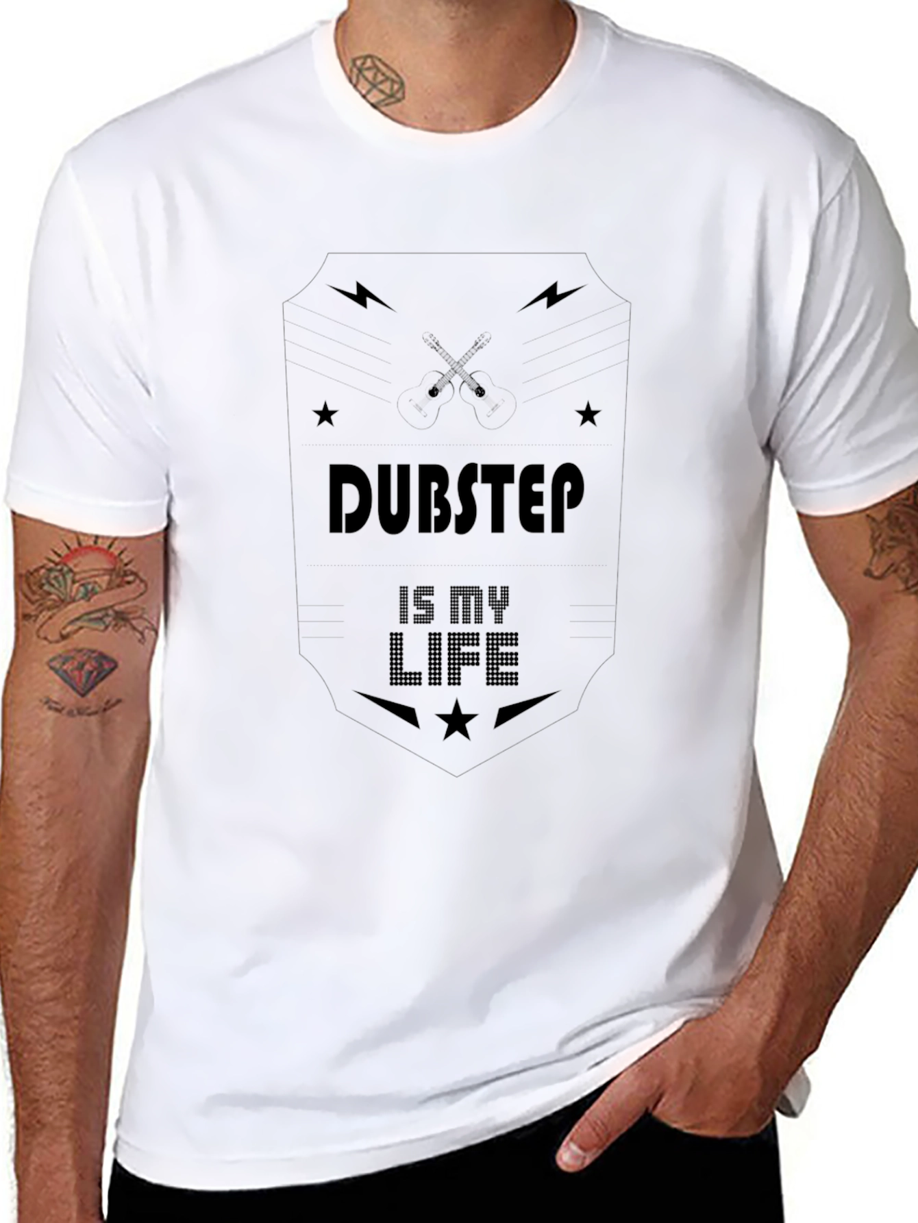 Dubstep is My Life Graphic T-Shirt - 8