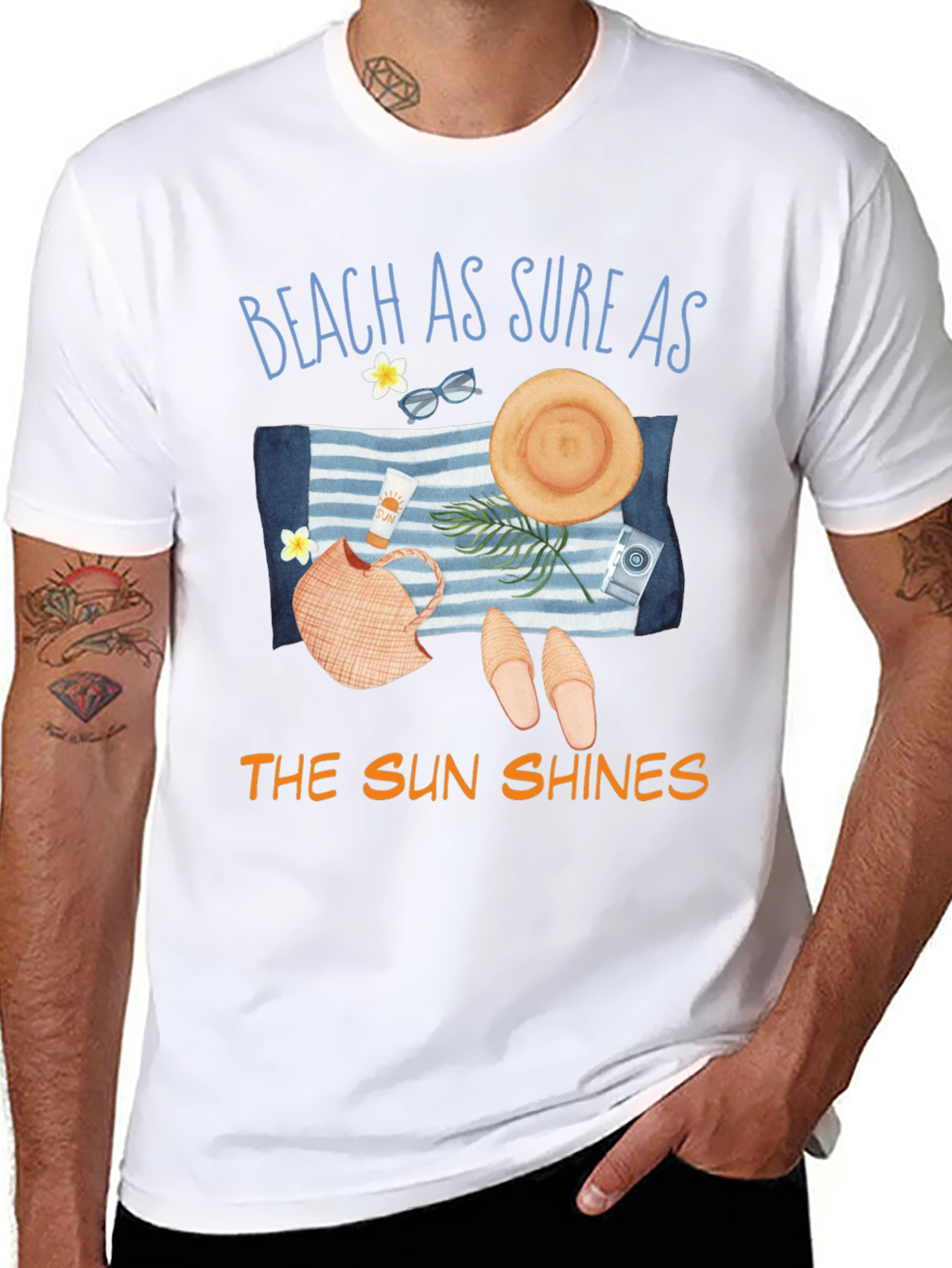Black Beach As Sure As The Sun Shines Graphic T-Shirt view 8