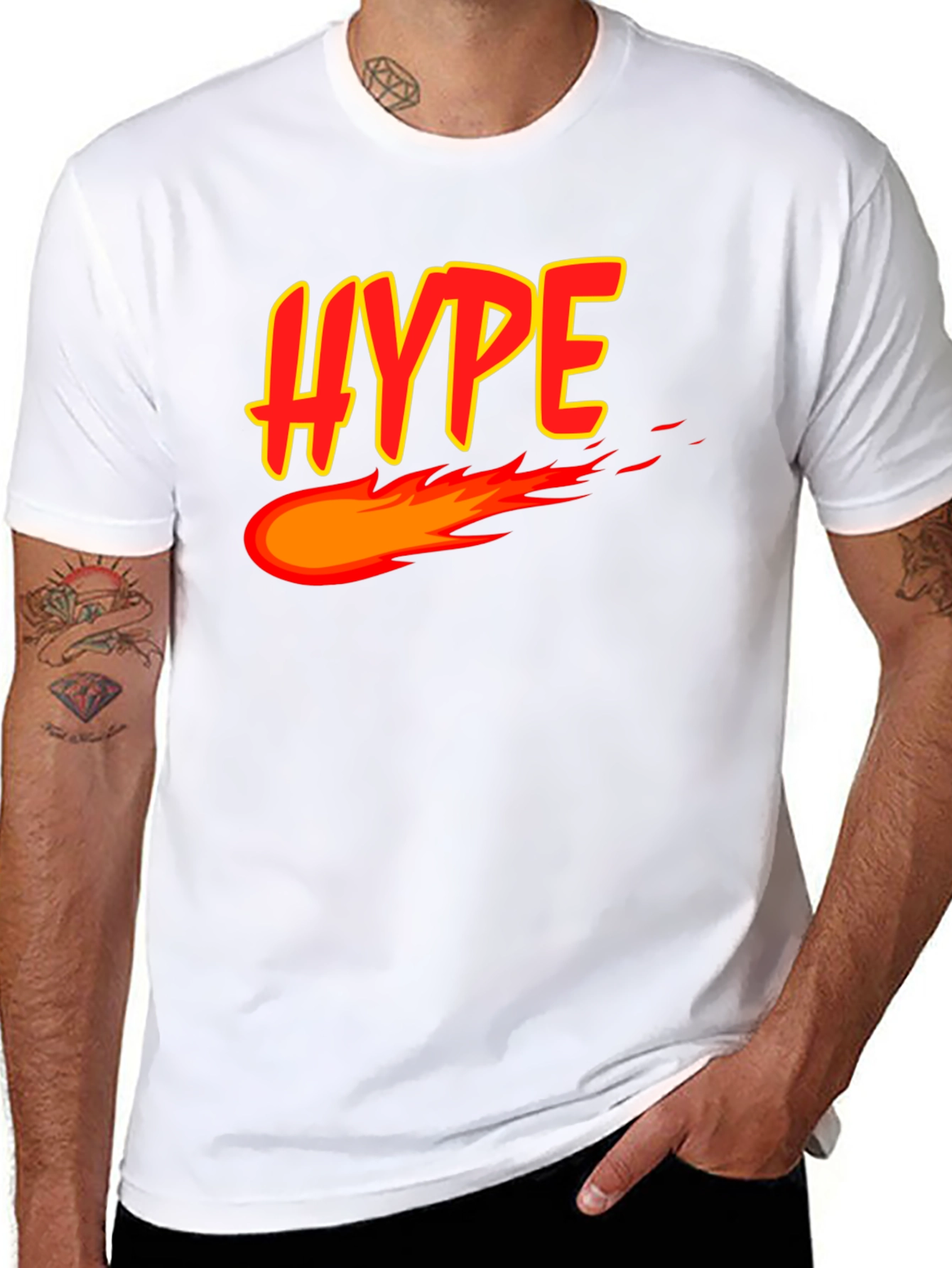 Black Hype Meteor Graphic Tee - Bold Style view 8