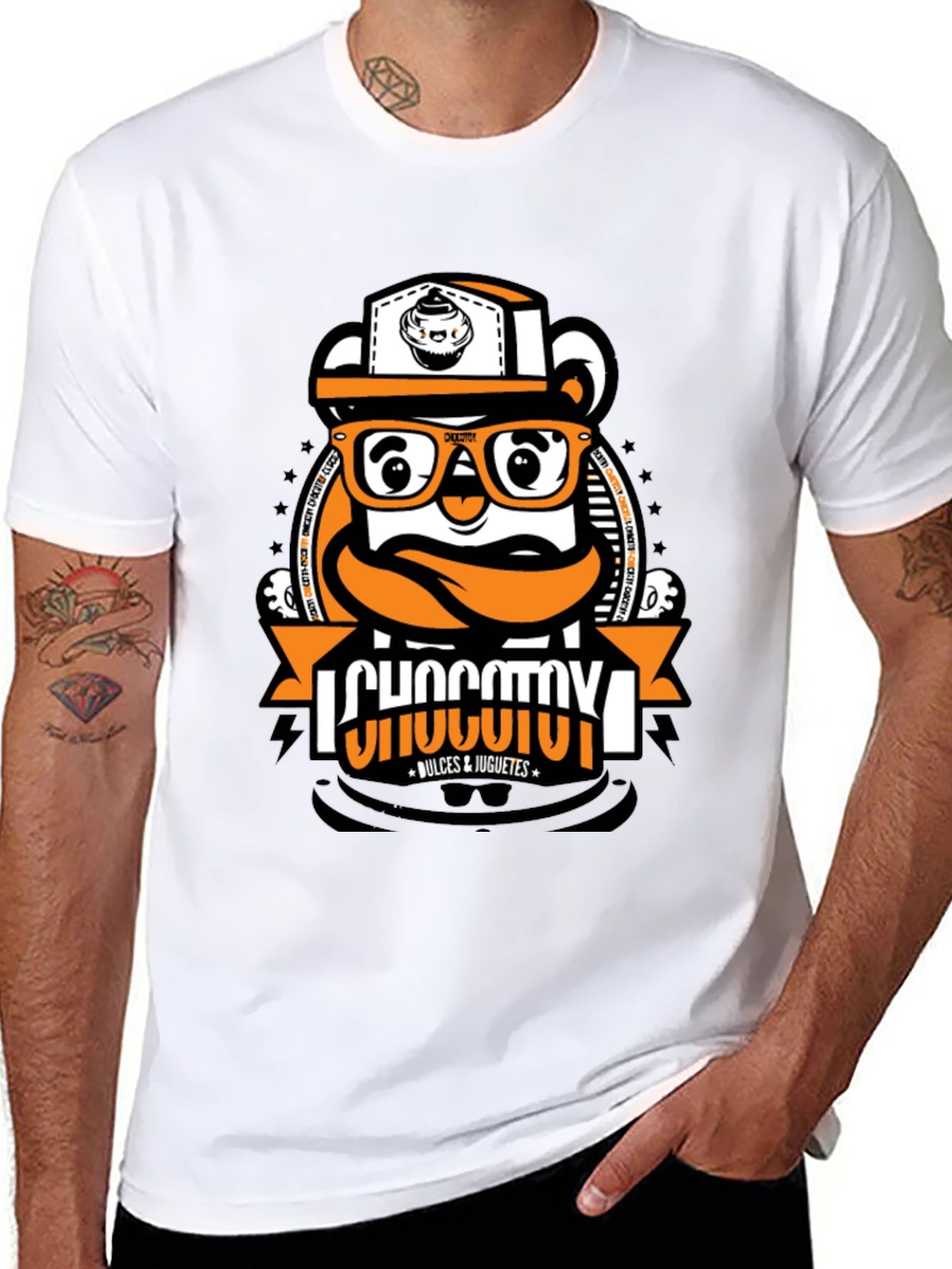 Black Cool Chocotoy Graphic T-Shirt - Fun & Stylish view 8