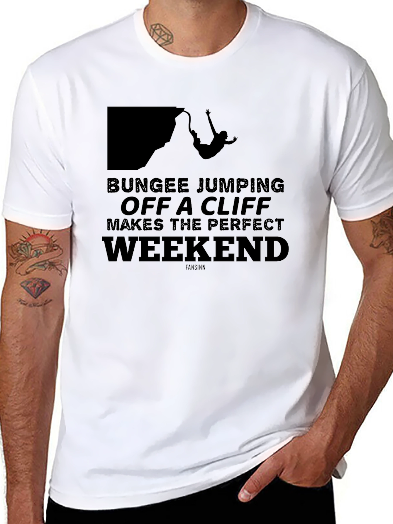 Bungee Jumping Perfect Weekend T-Shirt - 8