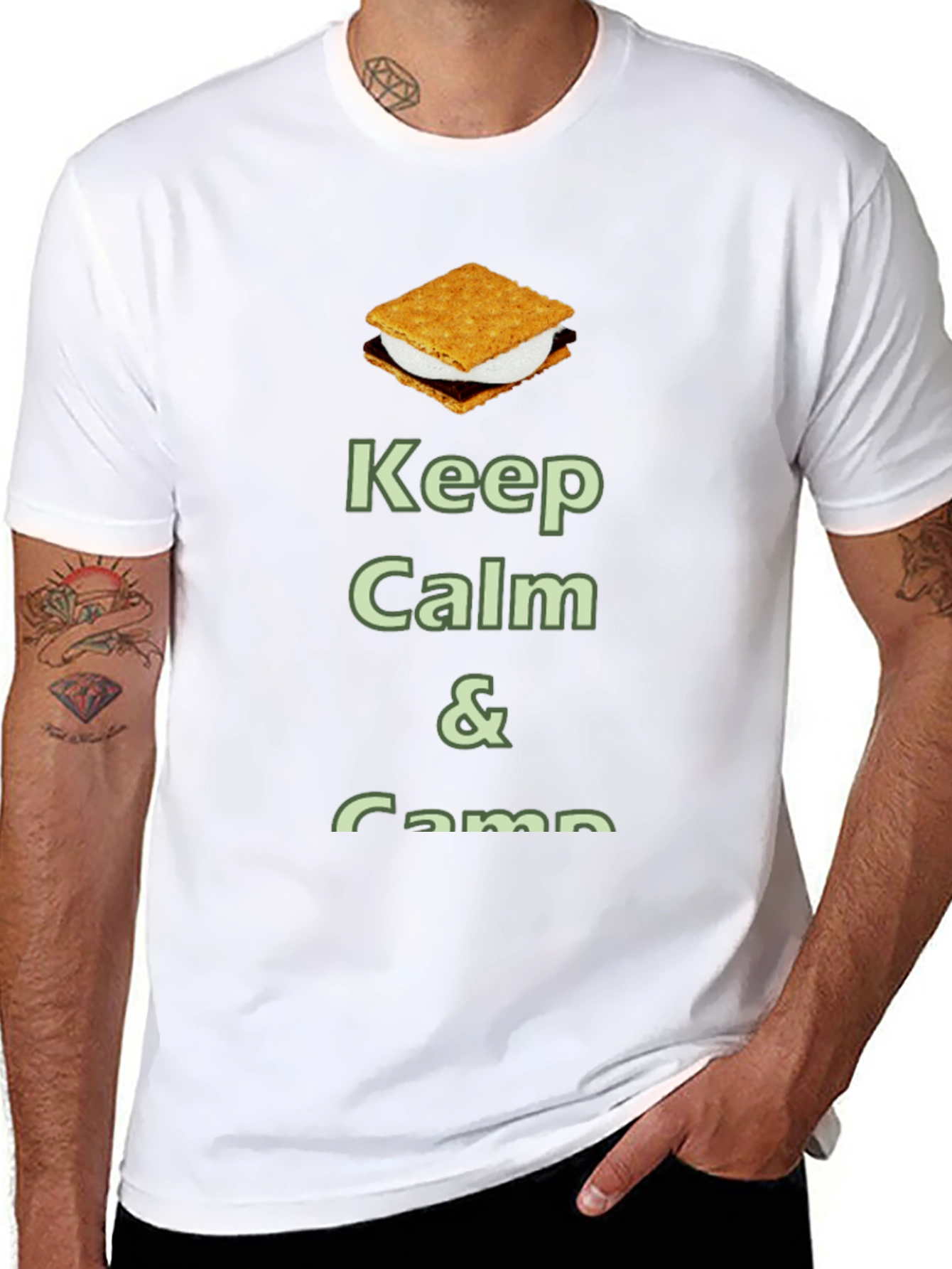 Keep Calm & Camp Smores T-Shirt - 8
