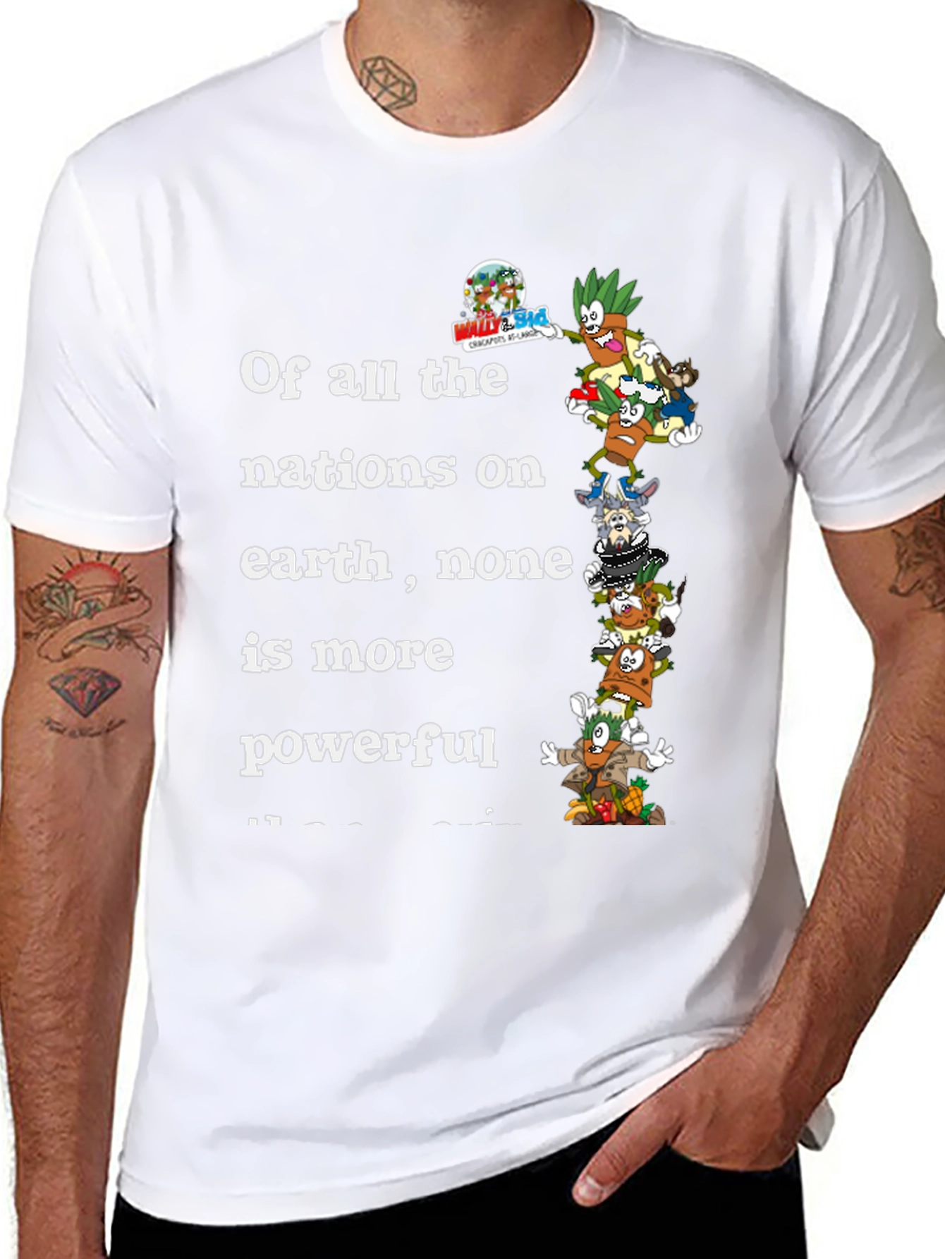 Wallykazam Nations T-Shirt - 8