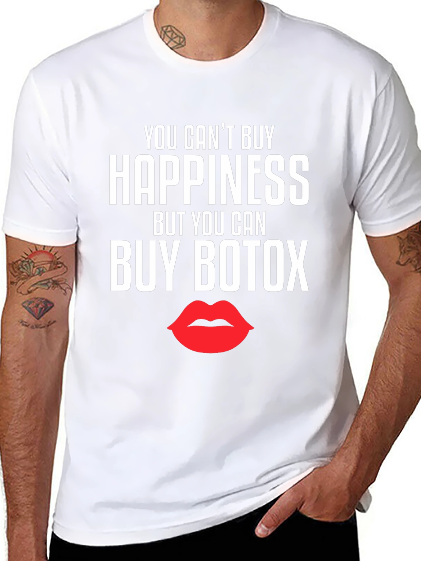 Black Funny Botox T-Shirt - Buy Botox view 8