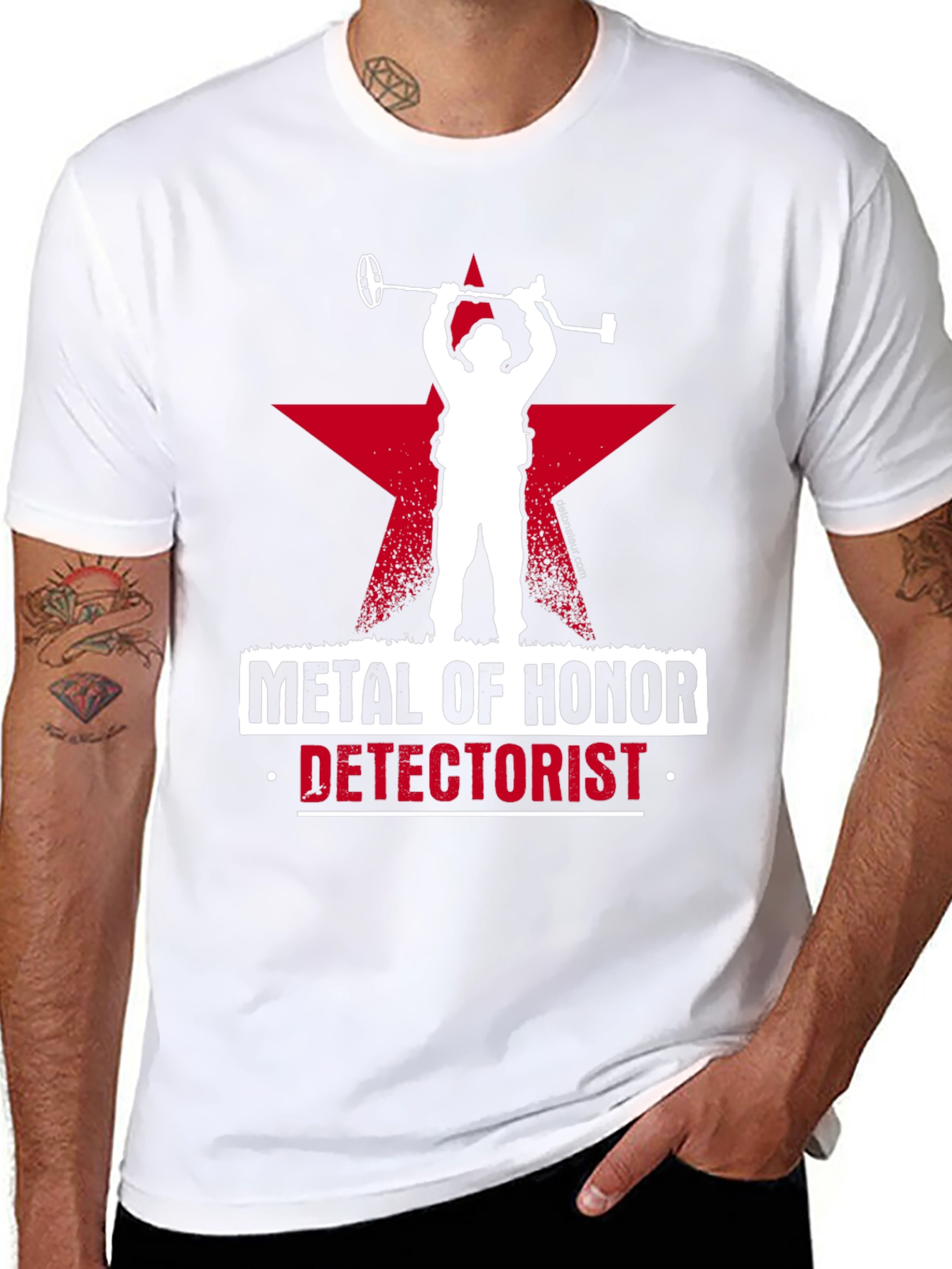 Metal Detectorist T-Shirt - Metal of Honor - 8